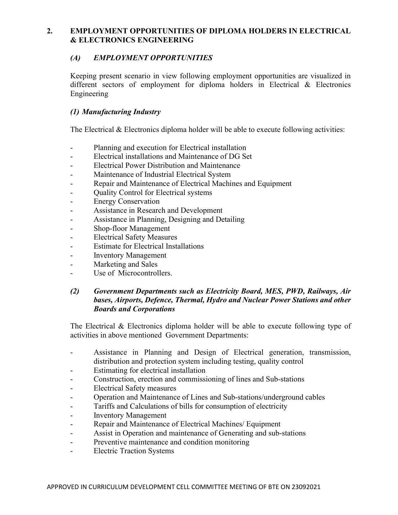 SYLLABUS FOR SEMESTER SYSTEM EFFECTIVE FROM (2021-2022) - ELECTRICAL AND ELECTRONICS ENGINEERING - Page 8