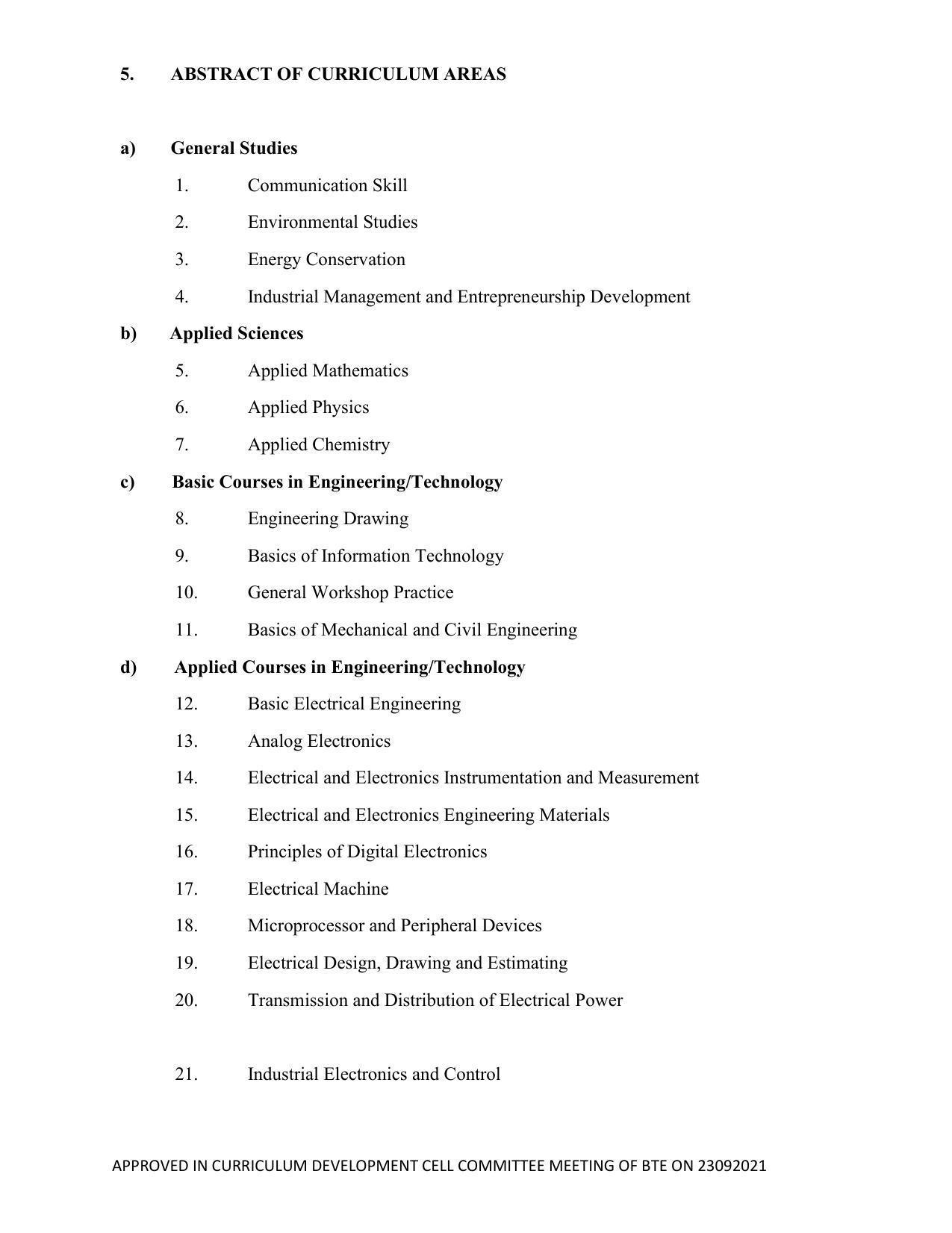 SYLLABUS FOR SEMESTER SYSTEM EFFECTIVE FROM (2021-2022) - ELECTRICAL AND ELECTRONICS ENGINEERING - Page 15