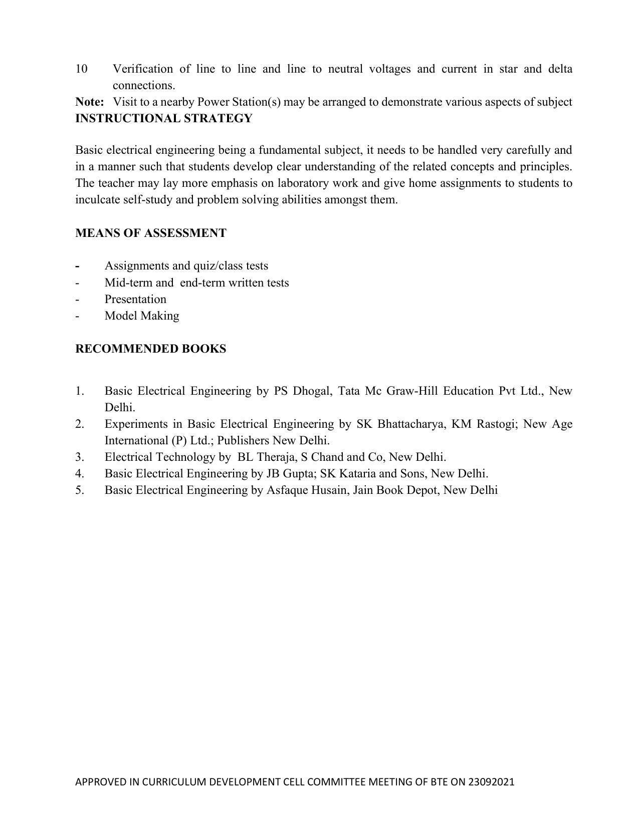 SYLLABUS FOR SEMESTER SYSTEM EFFECTIVE FROM (2021-2022) - ELECTRICAL AND ELECTRONICS ENGINEERING - Page 63