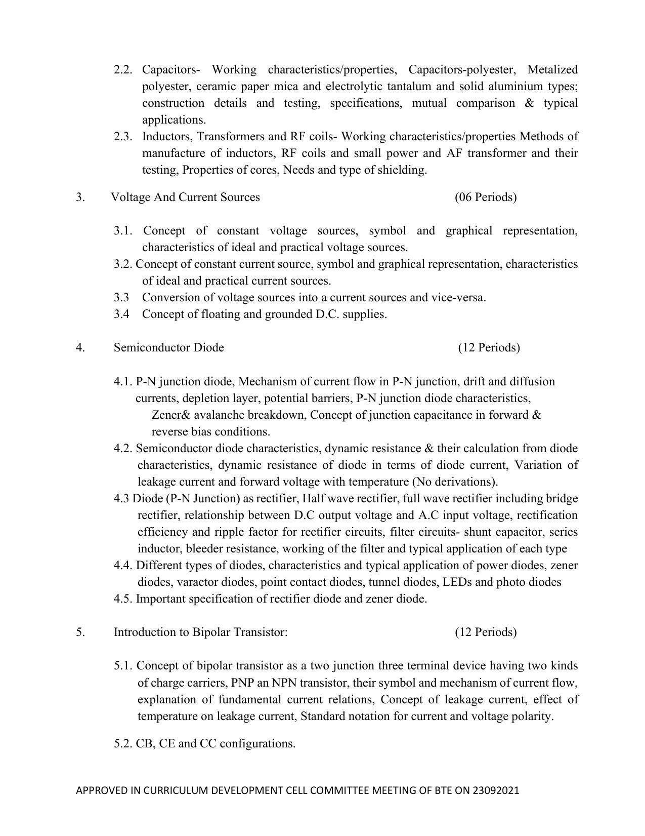 SYLLABUS FOR SEMESTER SYSTEM EFFECTIVE FROM (2021-2022) - ELECTRICAL AND ELECTRONICS ENGINEERING - Page 72