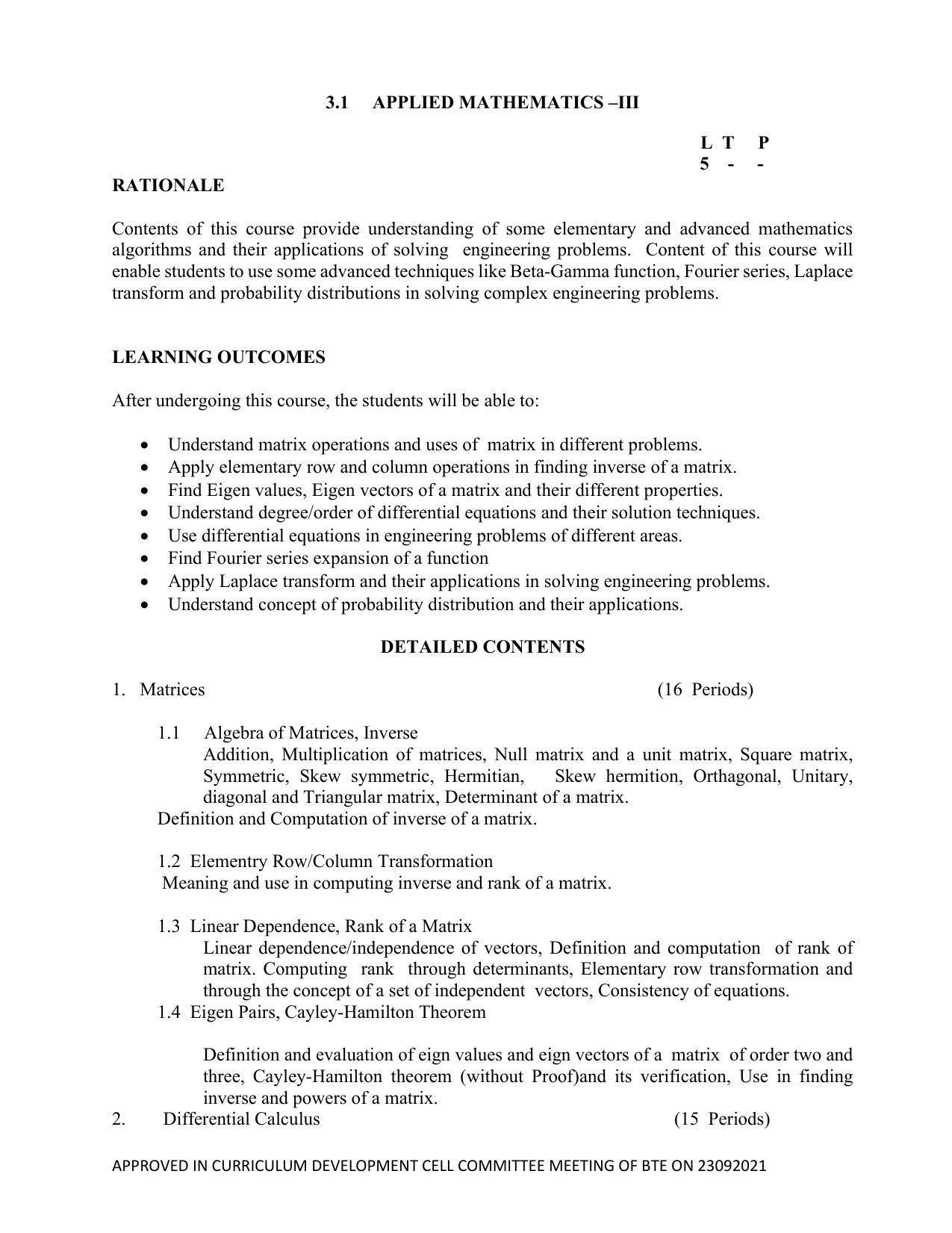 SYLLABUS FOR SEMESTER SYSTEM EFFECTIVE FROM (2021-2022) - ELECTRICAL AND ELECTRONICS ENGINEERING - Page 81
