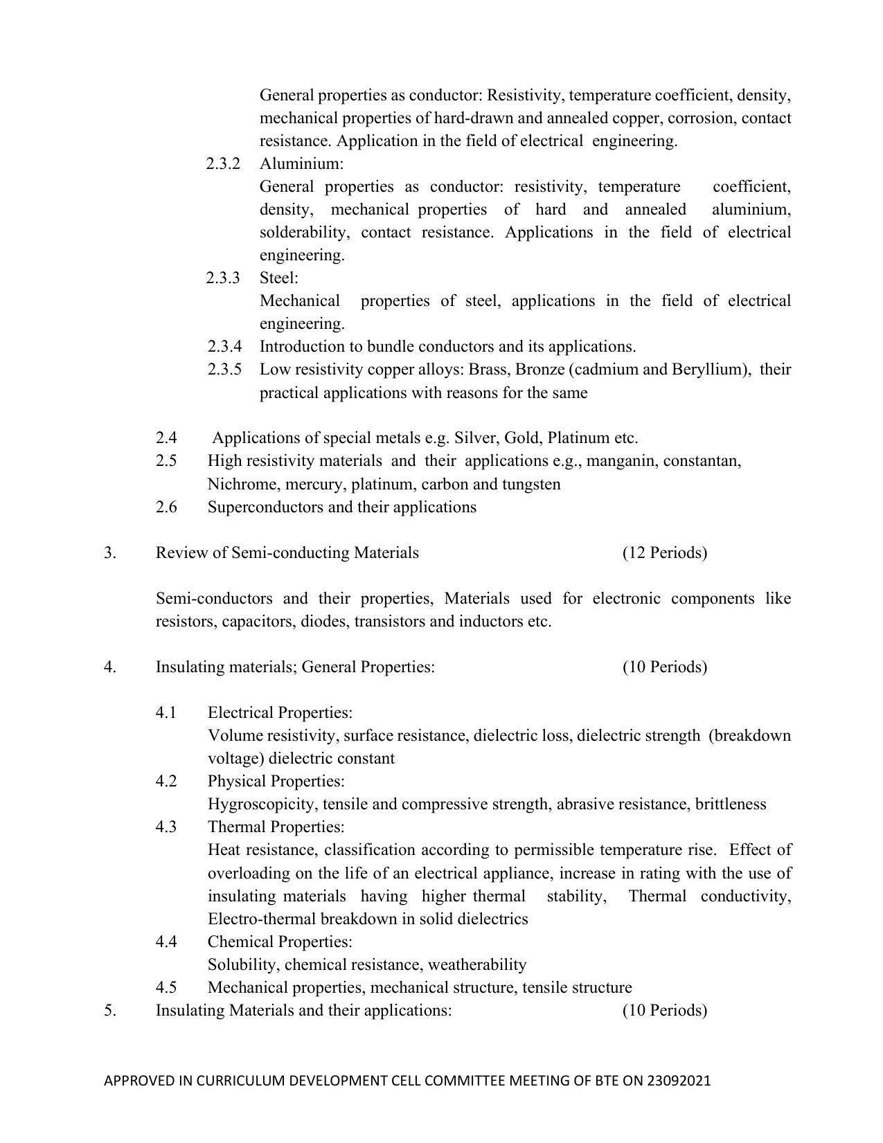 SYLLABUS FOR SEMESTER SYSTEM EFFECTIVE FROM (2021-2022) - ELECTRICAL AND ELECTRONICS ENGINEERING - Page 89