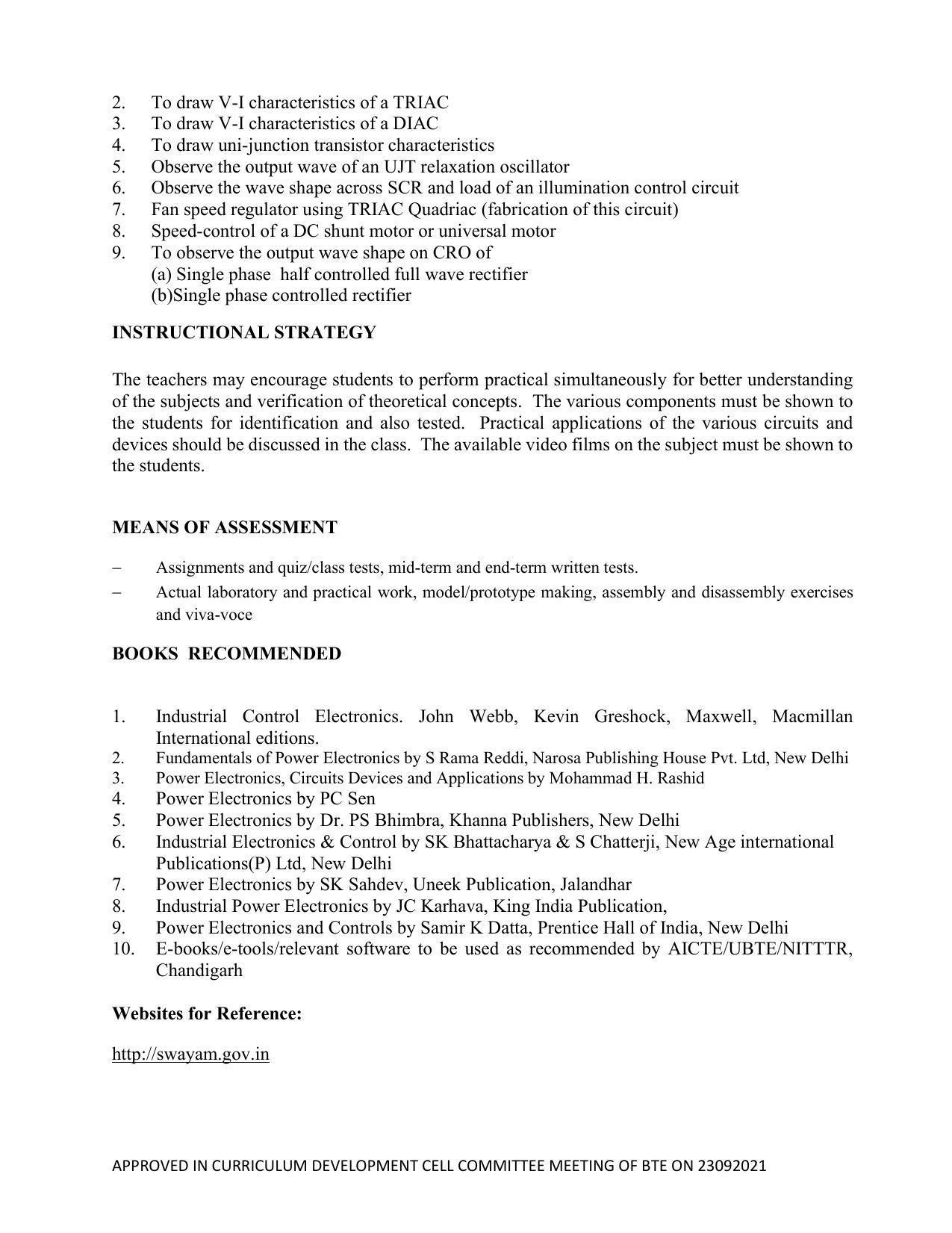SYLLABUS FOR SEMESTER SYSTEM EFFECTIVE FROM (2021-2022) - ELECTRICAL AND ELECTRONICS ENGINEERING - Page 108