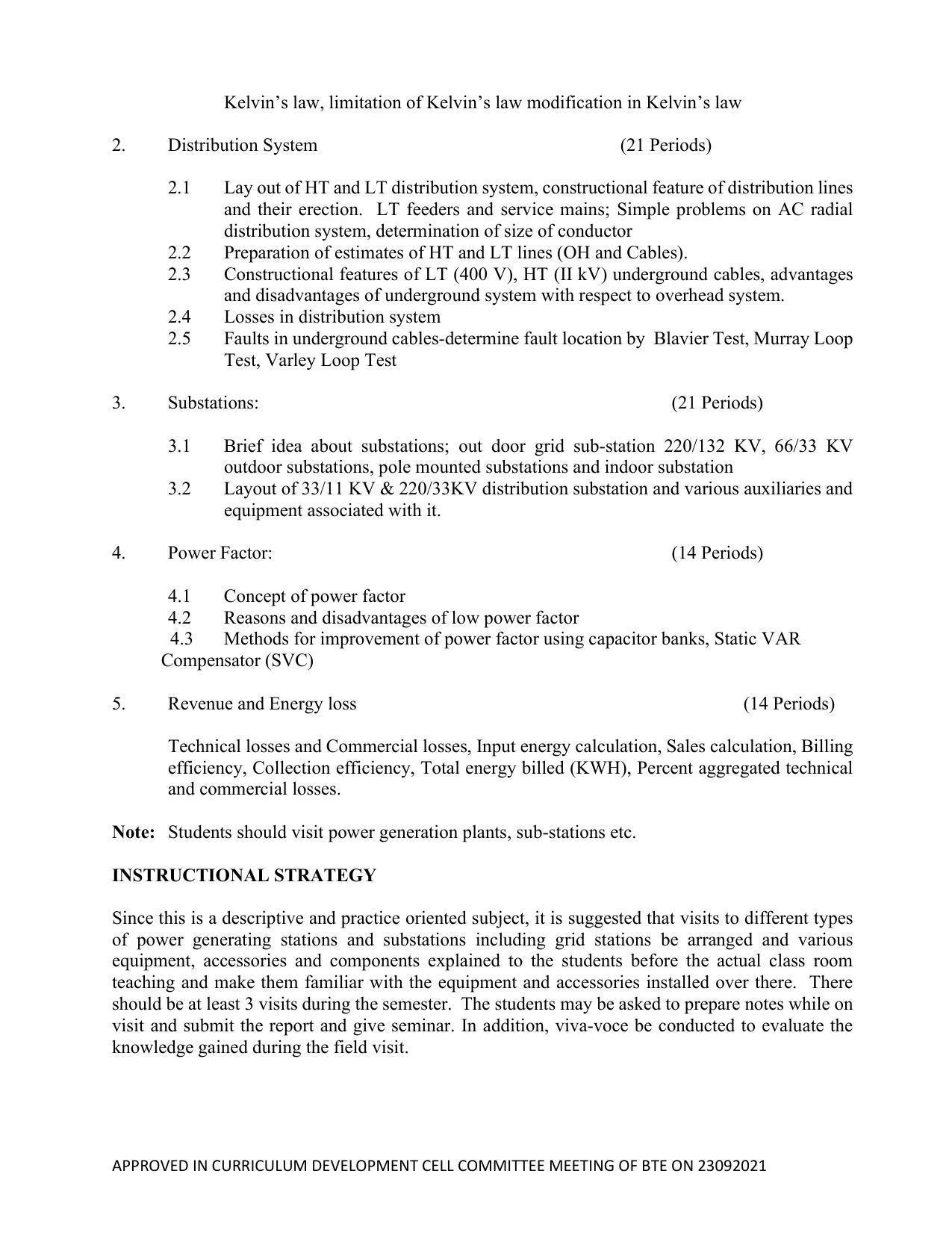 SYLLABUS FOR SEMESTER SYSTEM EFFECTIVE FROM (2021-2022) - ELECTRICAL AND ELECTRONICS ENGINEERING - Page 117