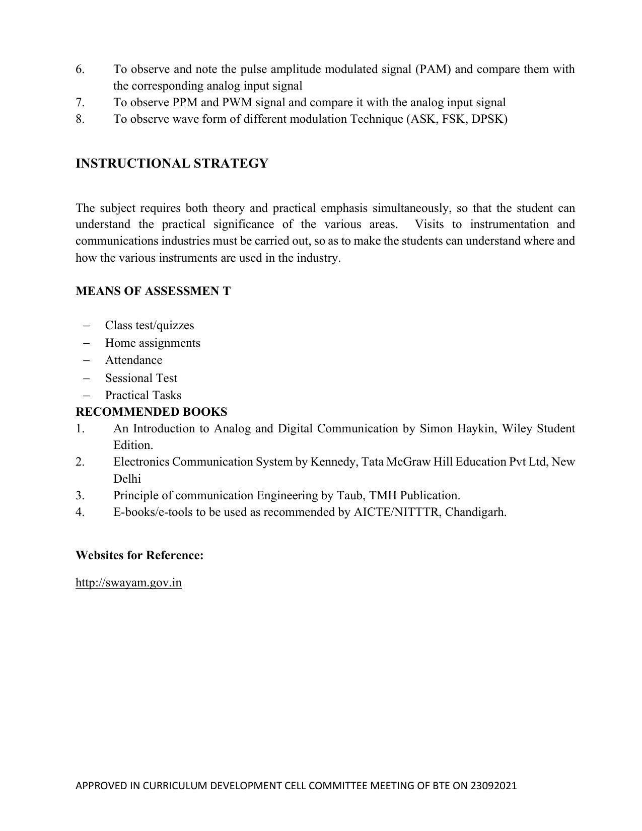 SYLLABUS FOR SEMESTER SYSTEM EFFECTIVE FROM (2021-2022) - ELECTRICAL AND ELECTRONICS ENGINEERING - Page 122