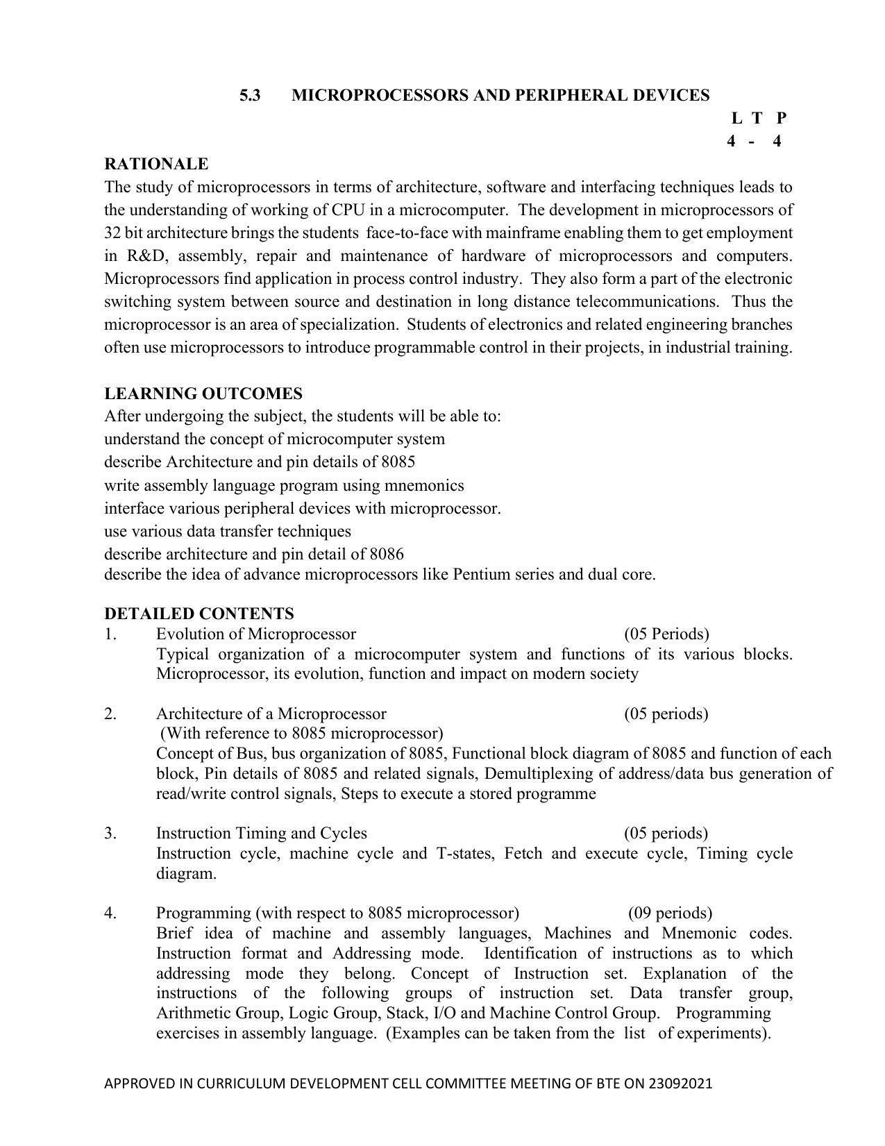 SYLLABUS FOR SEMESTER SYSTEM EFFECTIVE FROM (2021-2022) - ELECTRICAL AND ELECTRONICS ENGINEERING - Page 137