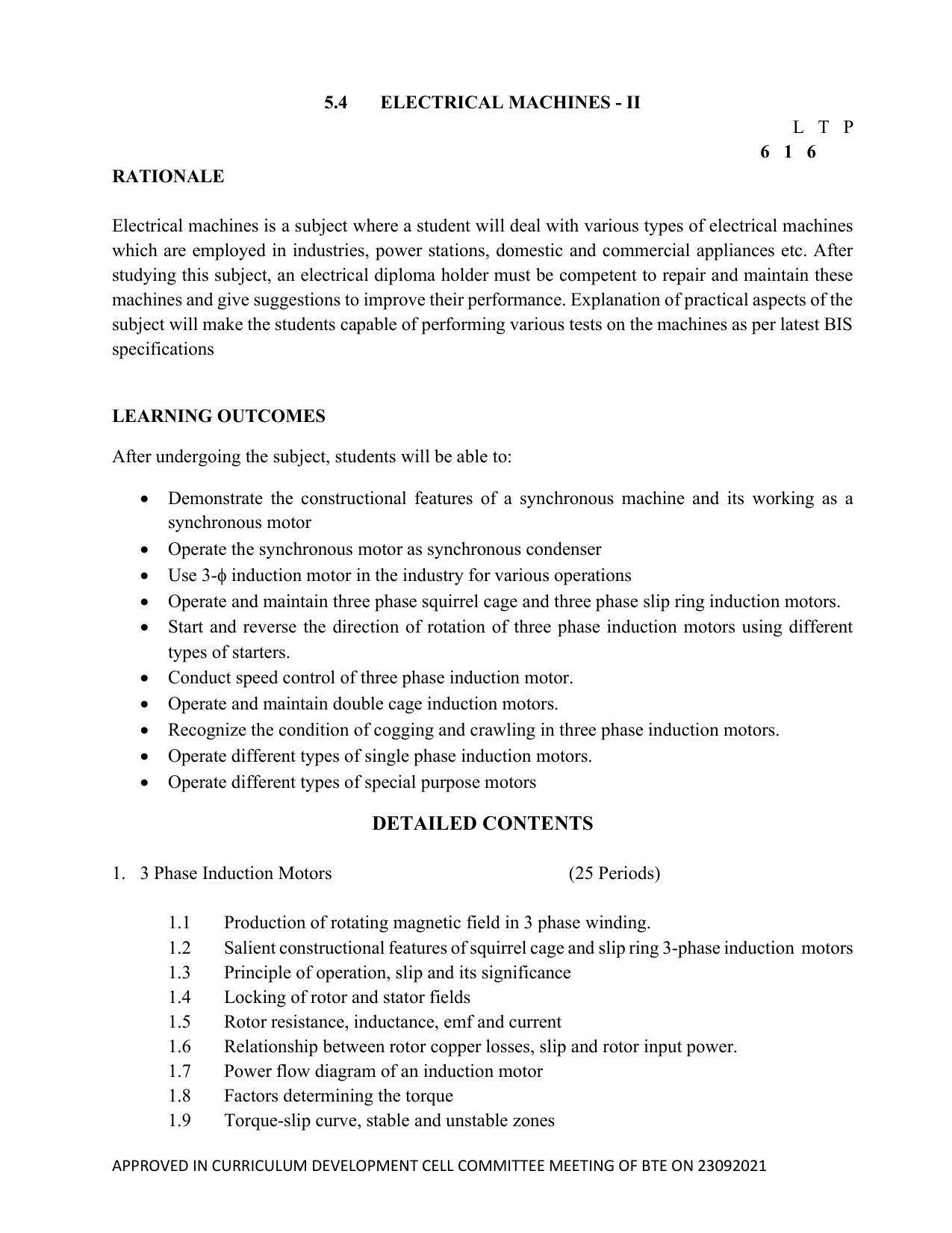 SYLLABUS FOR SEMESTER SYSTEM EFFECTIVE FROM (2021-2022) - ELECTRICAL AND ELECTRONICS ENGINEERING - Page 140