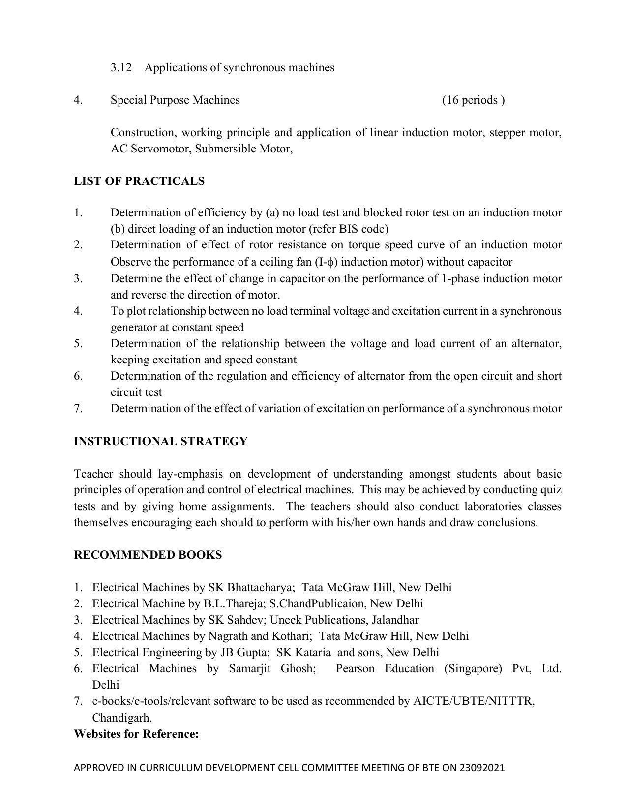 SYLLABUS FOR SEMESTER SYSTEM EFFECTIVE FROM (2021-2022) - ELECTRICAL AND ELECTRONICS ENGINEERING - Page 142