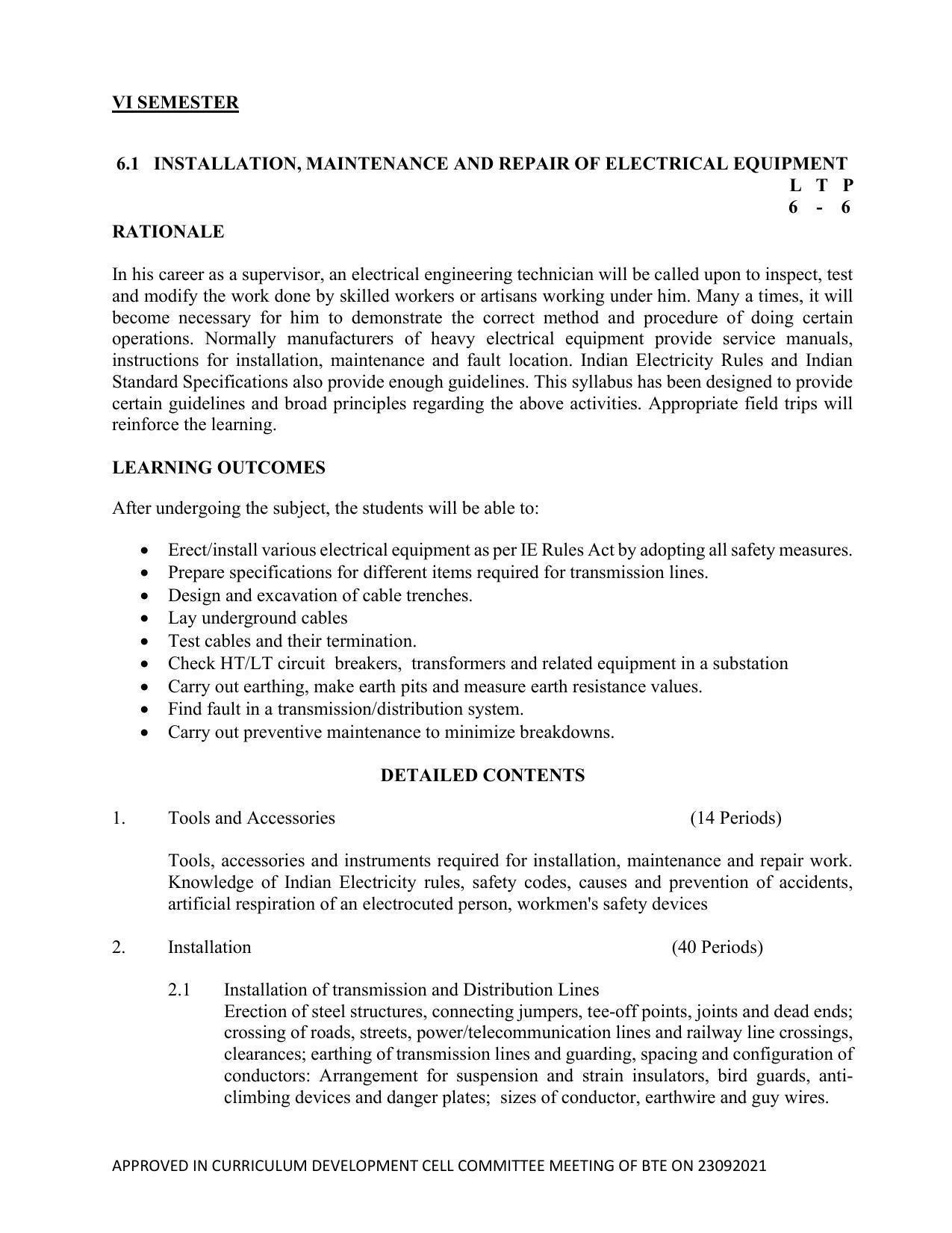 SYLLABUS FOR SEMESTER SYSTEM EFFECTIVE FROM (2021-2022) - ELECTRICAL AND ELECTRONICS ENGINEERING - Page 157