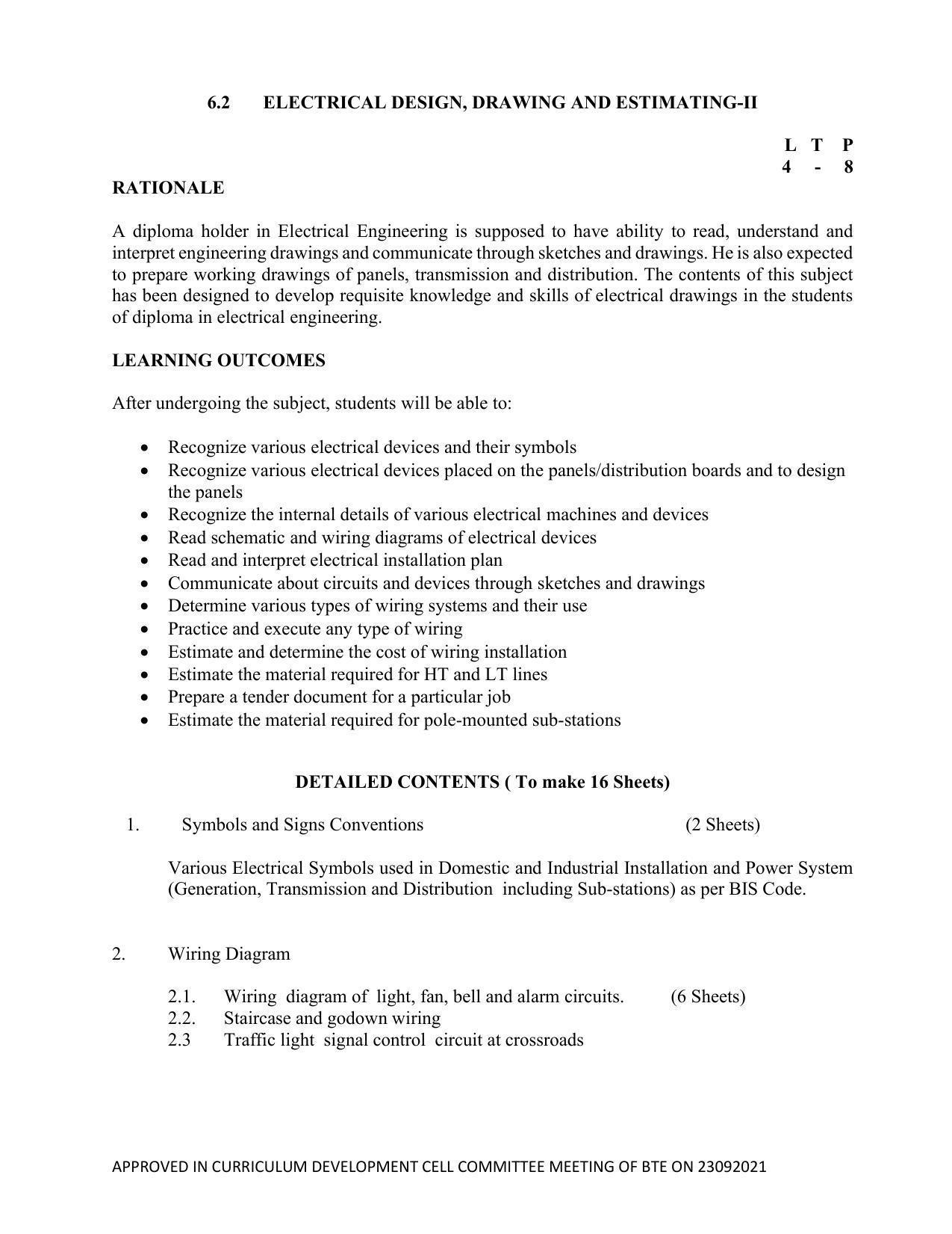 SYLLABUS FOR SEMESTER SYSTEM EFFECTIVE FROM (2021-2022) - ELECTRICAL AND ELECTRONICS ENGINEERING - Page 161