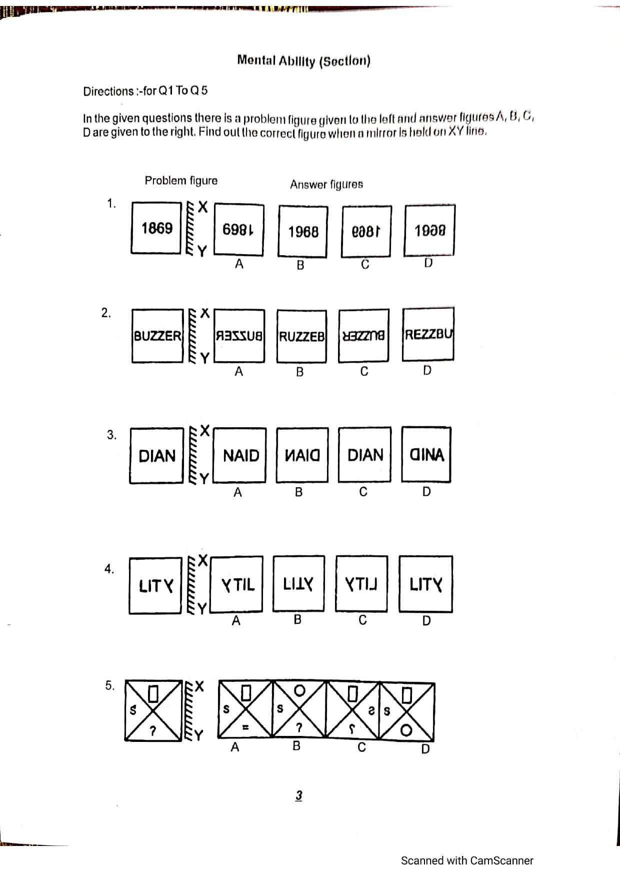 JKSSEE 2018 Class 6 Question Paper - Page 2