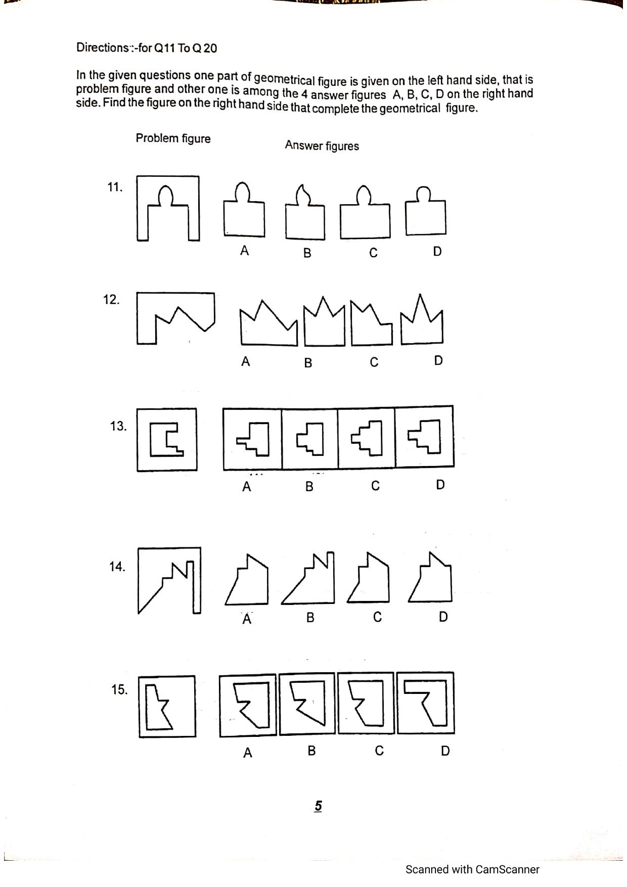 JKSSEE 2018 Class 6 Question Paper - Page 4