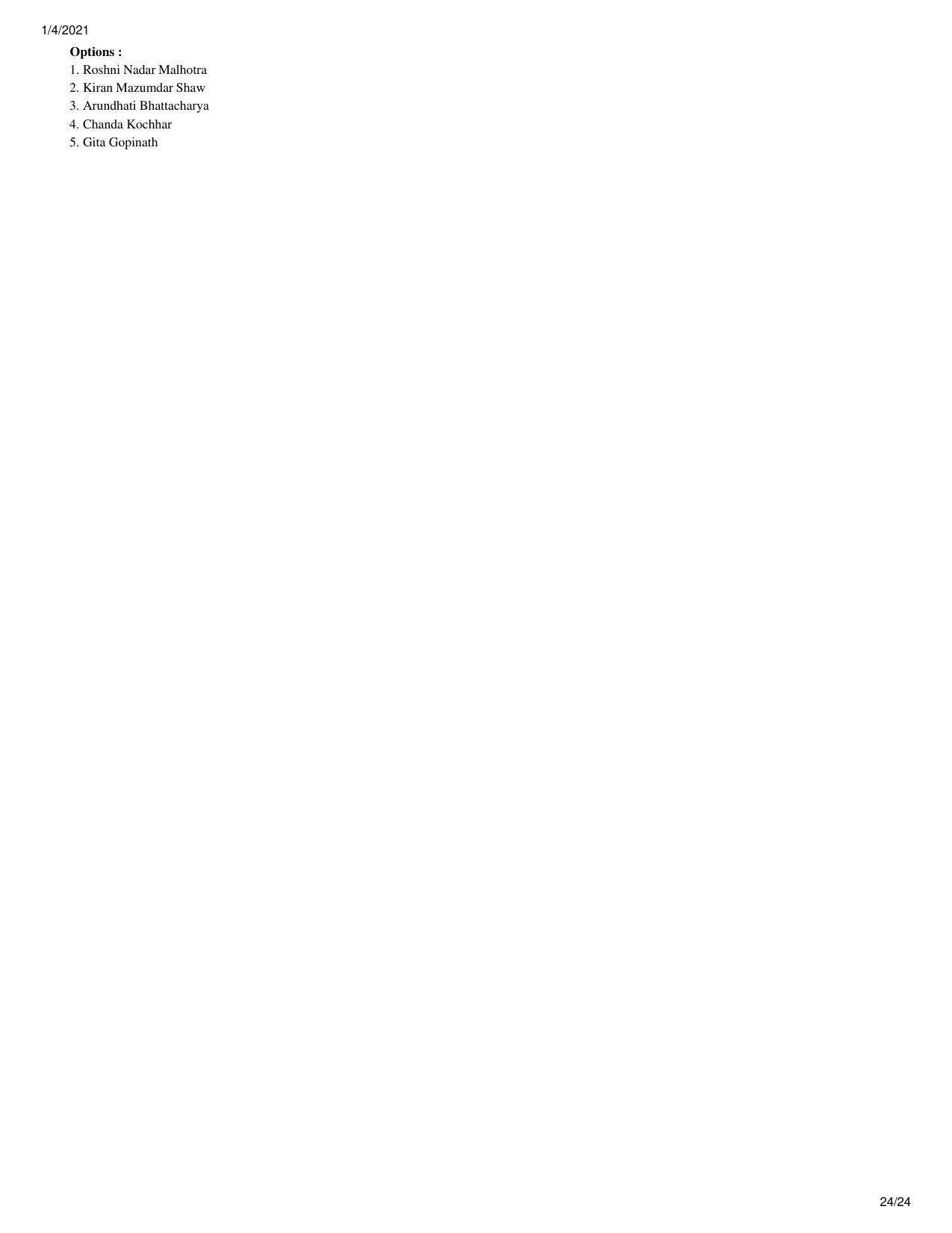XAT 2021 Question Paper - Page 24