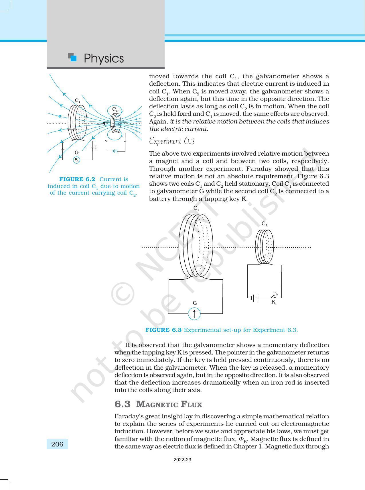 NCERT Book for Class 12 Physics Chapter 6 Electromagnetic Induction - Page 3