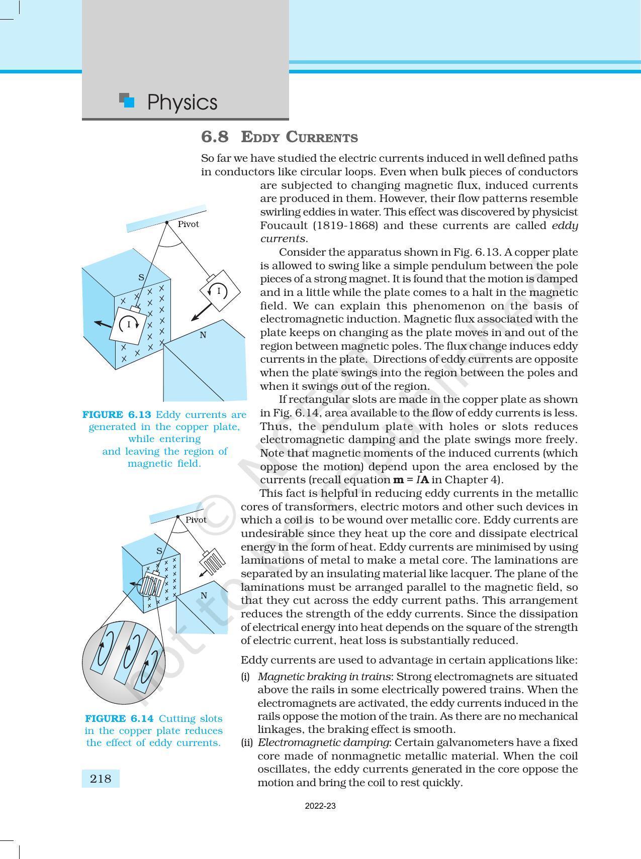 NCERT Book for Class 12 Physics Chapter 6 Electromagnetic Induction - Page 15