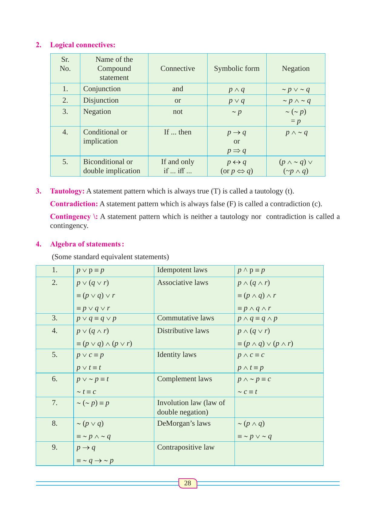 Maharashtra Board Class 12 Maths (Commerce) (Part 1) Textbook - Page 38