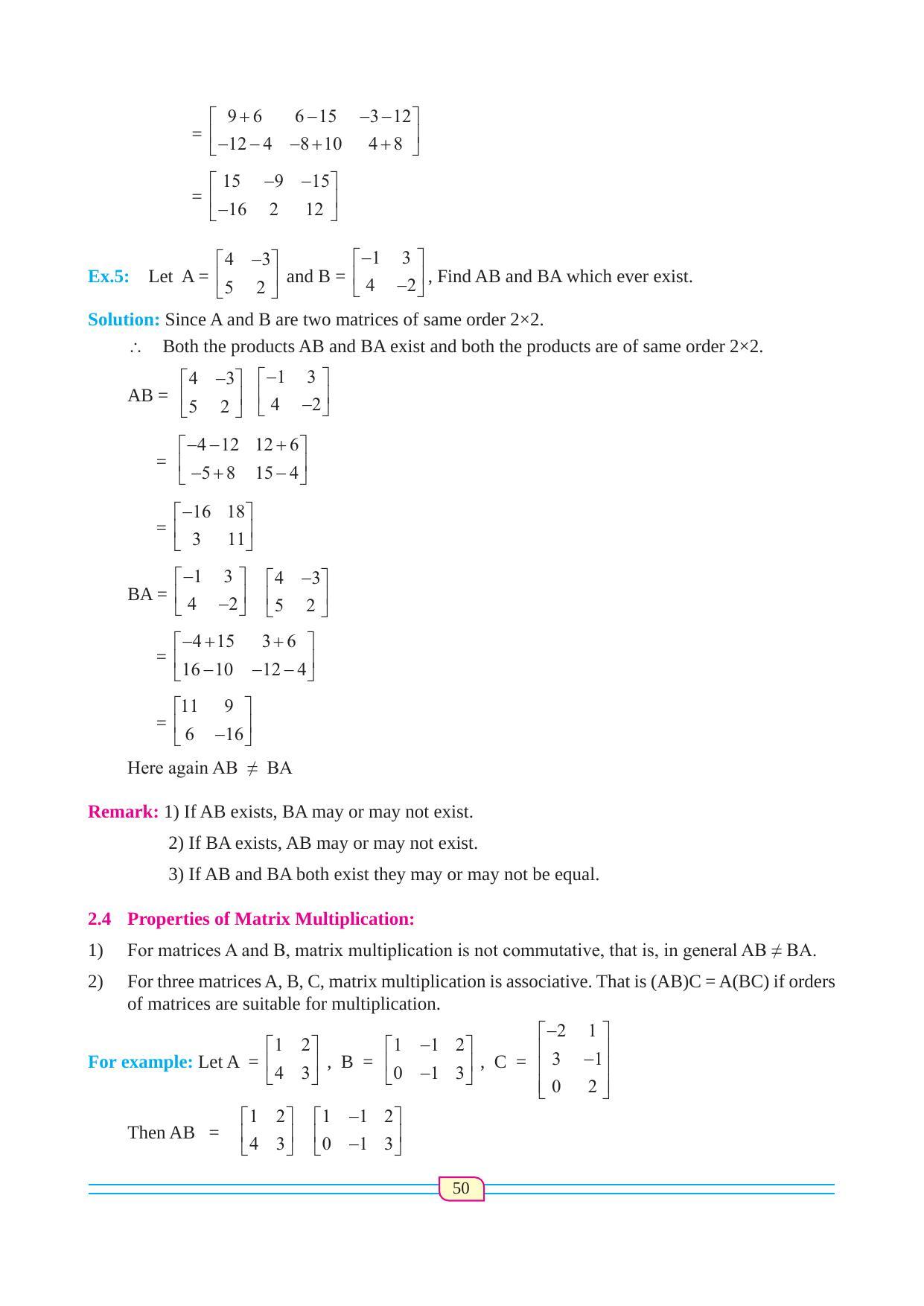 Maharashtra Board Class 12 Maths (Commerce) (Part 1) Textbook - Page 60
