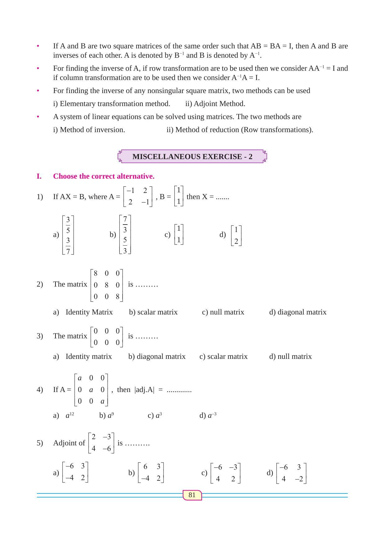 Maharashtra Board Class 12 Maths (Commerce) (Part 1) Textbook - Page 91