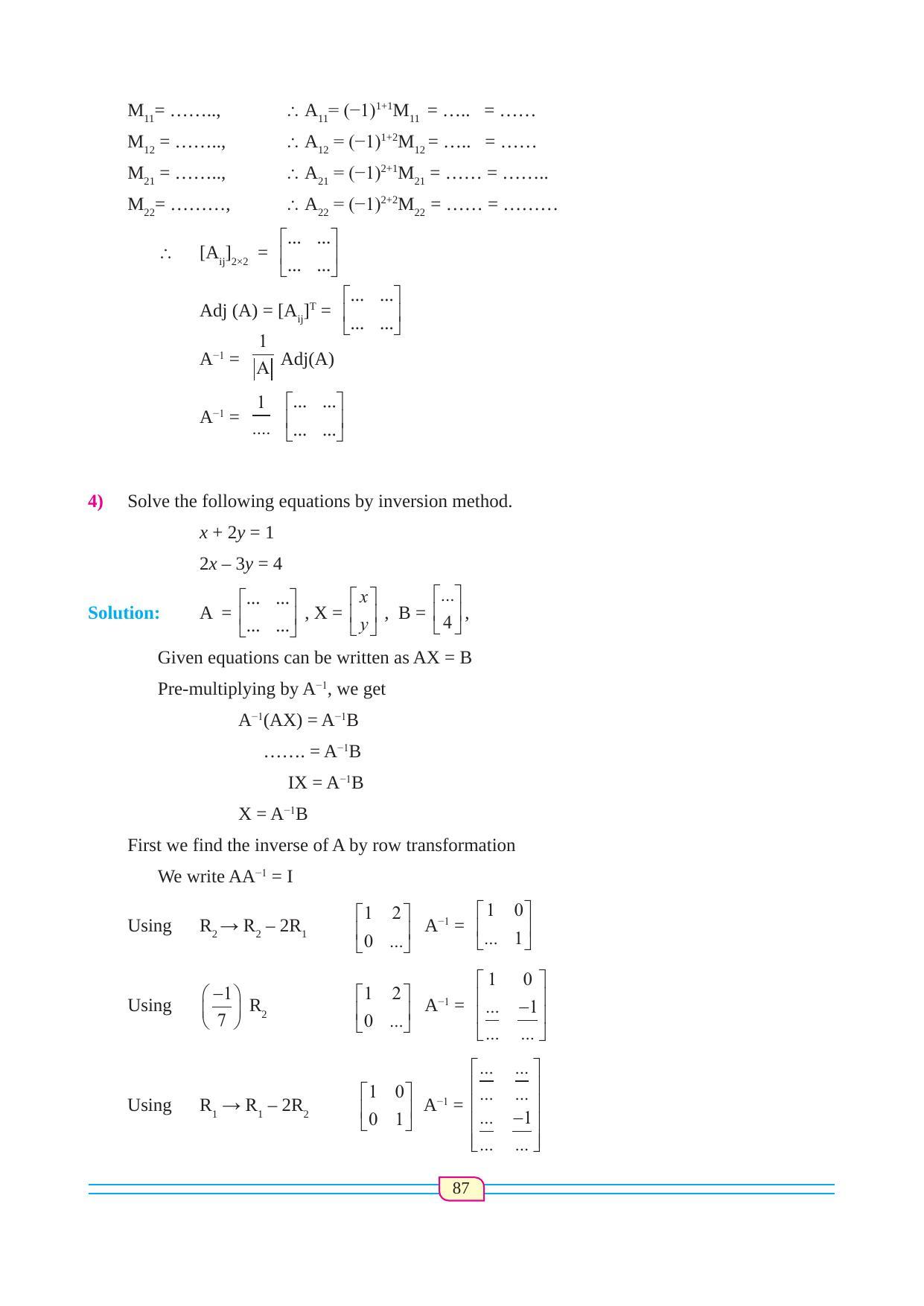 Maharashtra Board Class 12 Maths (Commerce) (Part 1) Textbook - Page 97