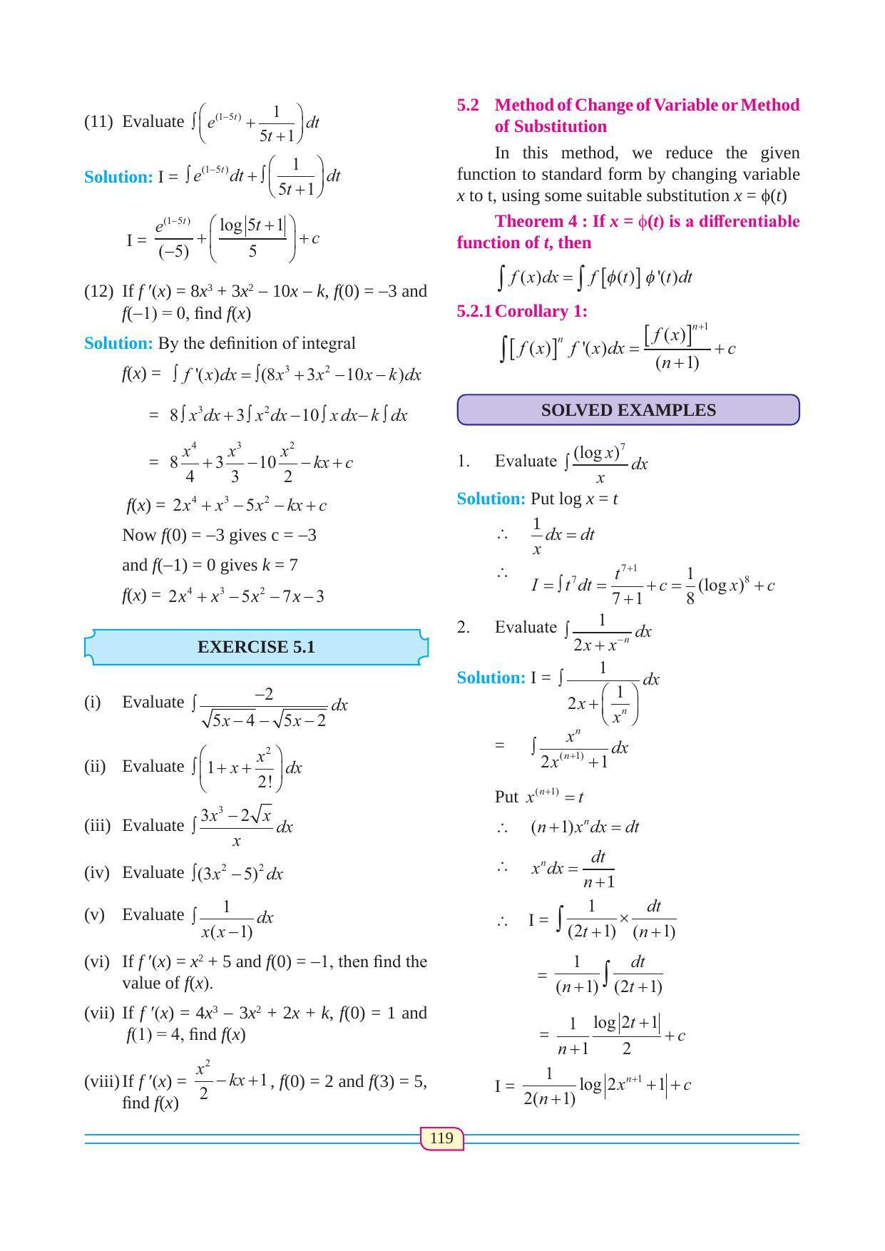 Maharashtra Board Class 12 Maths (Commerce) (Part 1) Textbook - Page 129