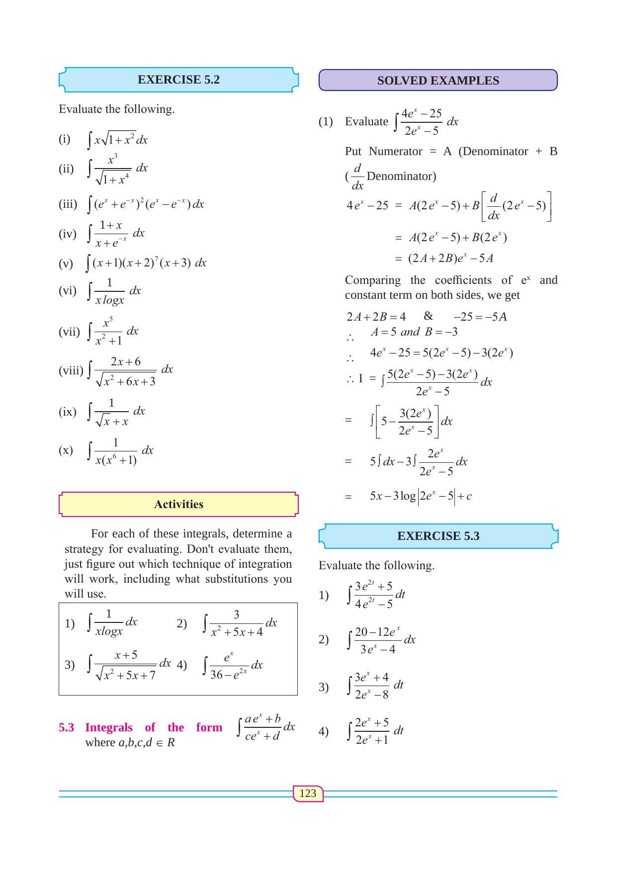 Maharashtra Board Class 12 Maths (Commerce) (Part 1) Textbook - Page 133
