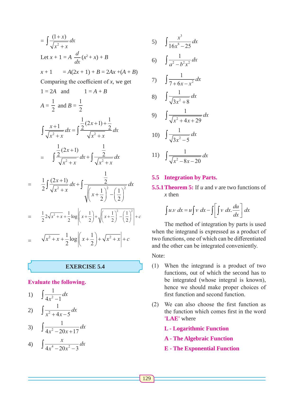 Maharashtra Board Class 12 Maths (Commerce) (Part 1) Textbook - Page 139