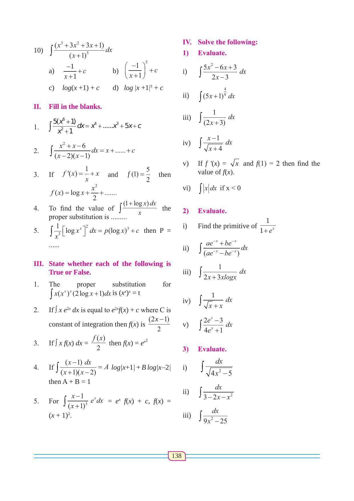 Maharashtra Board Class 12 Maths (Commerce) (Part 1) Textbook - Page 148