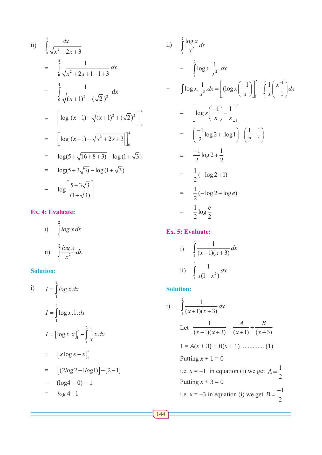 Maharashtra Board Class 12 Maths (Commerce) (Part 1) Textbook - Page 154
