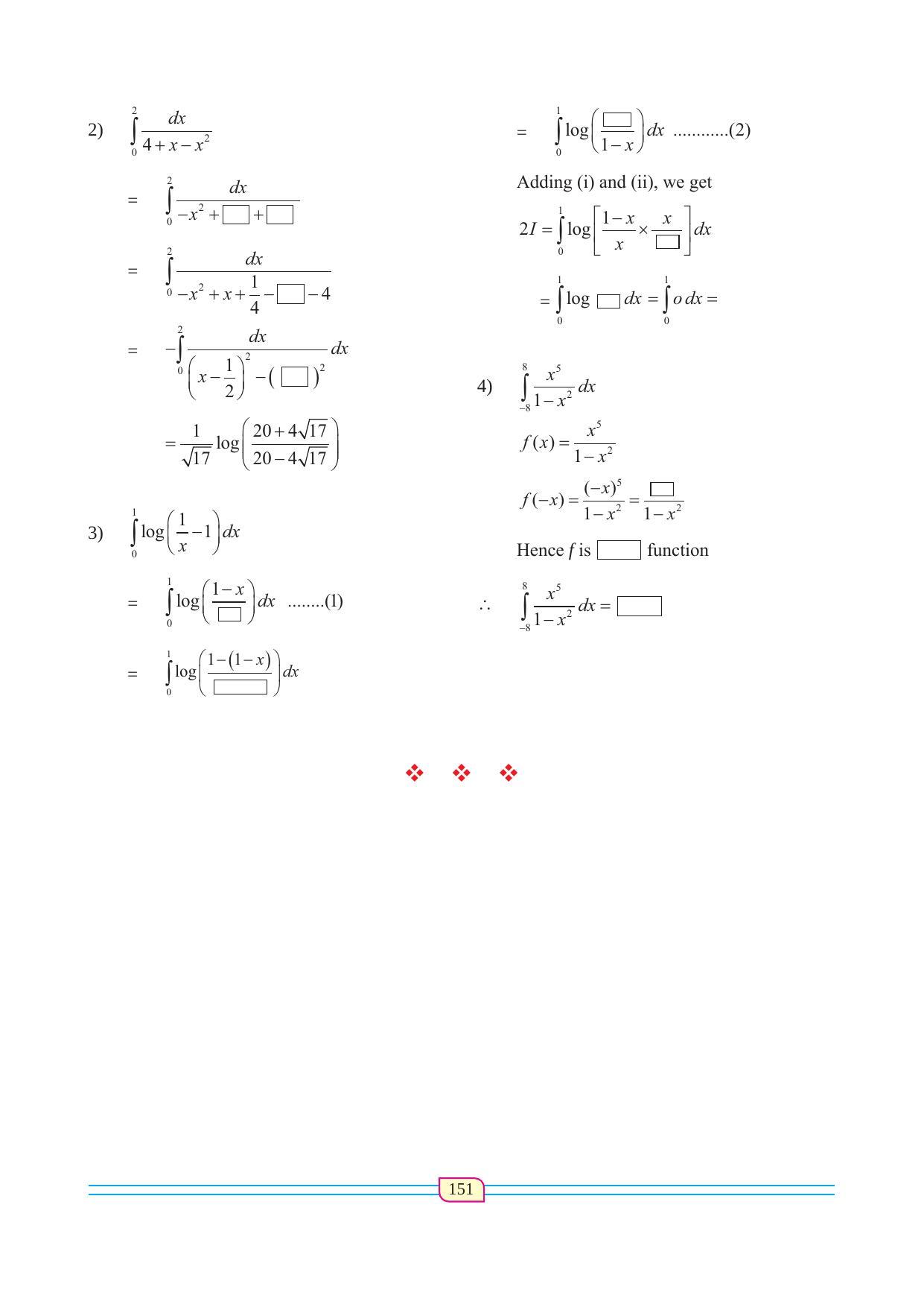 Maharashtra Board Class 12 Maths (Commerce) (Part 1) Textbook - Page 161