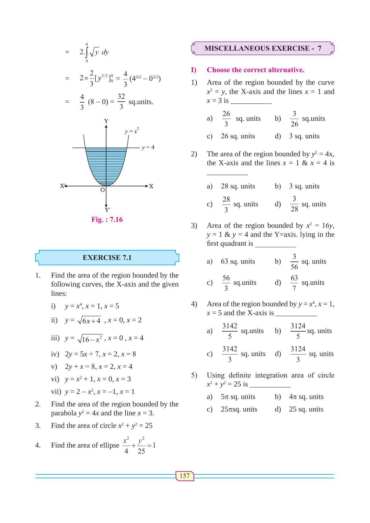 Maharashtra Board Class 12 Maths (Commerce) (Part 1) Textbook - Page 167