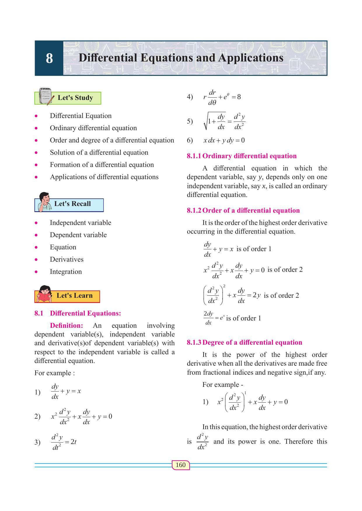 Maharashtra Board Class 12 Maths (Commerce) (Part 1) Textbook - Page 170