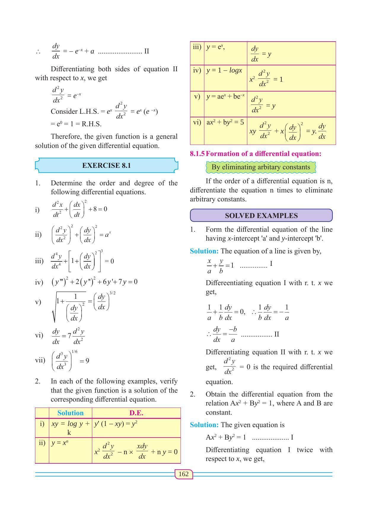 Maharashtra Board Class 12 Maths (Commerce) (Part 1) Textbook - Page 172