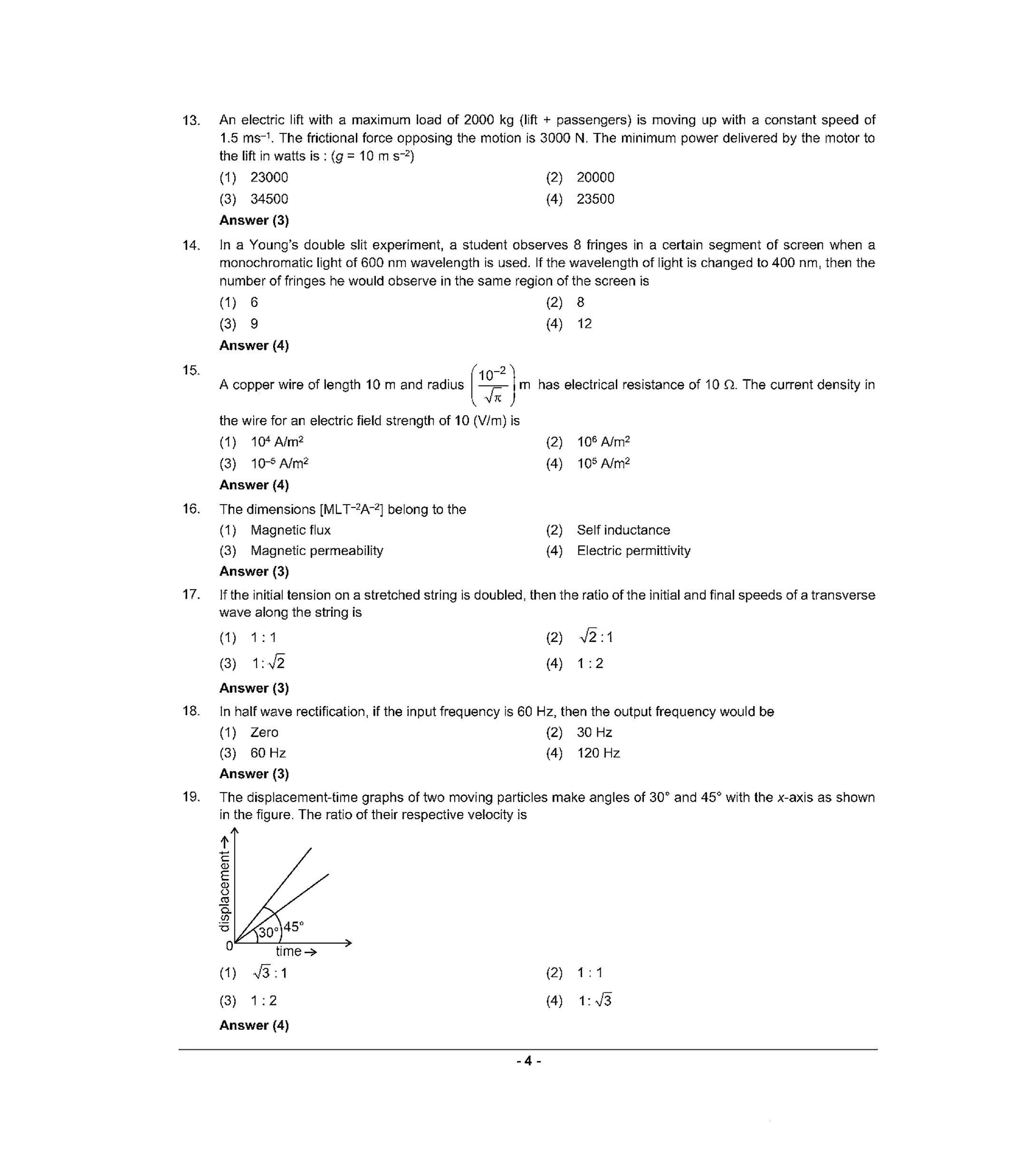 NEET Q6 2022 Question Paper - Page 3