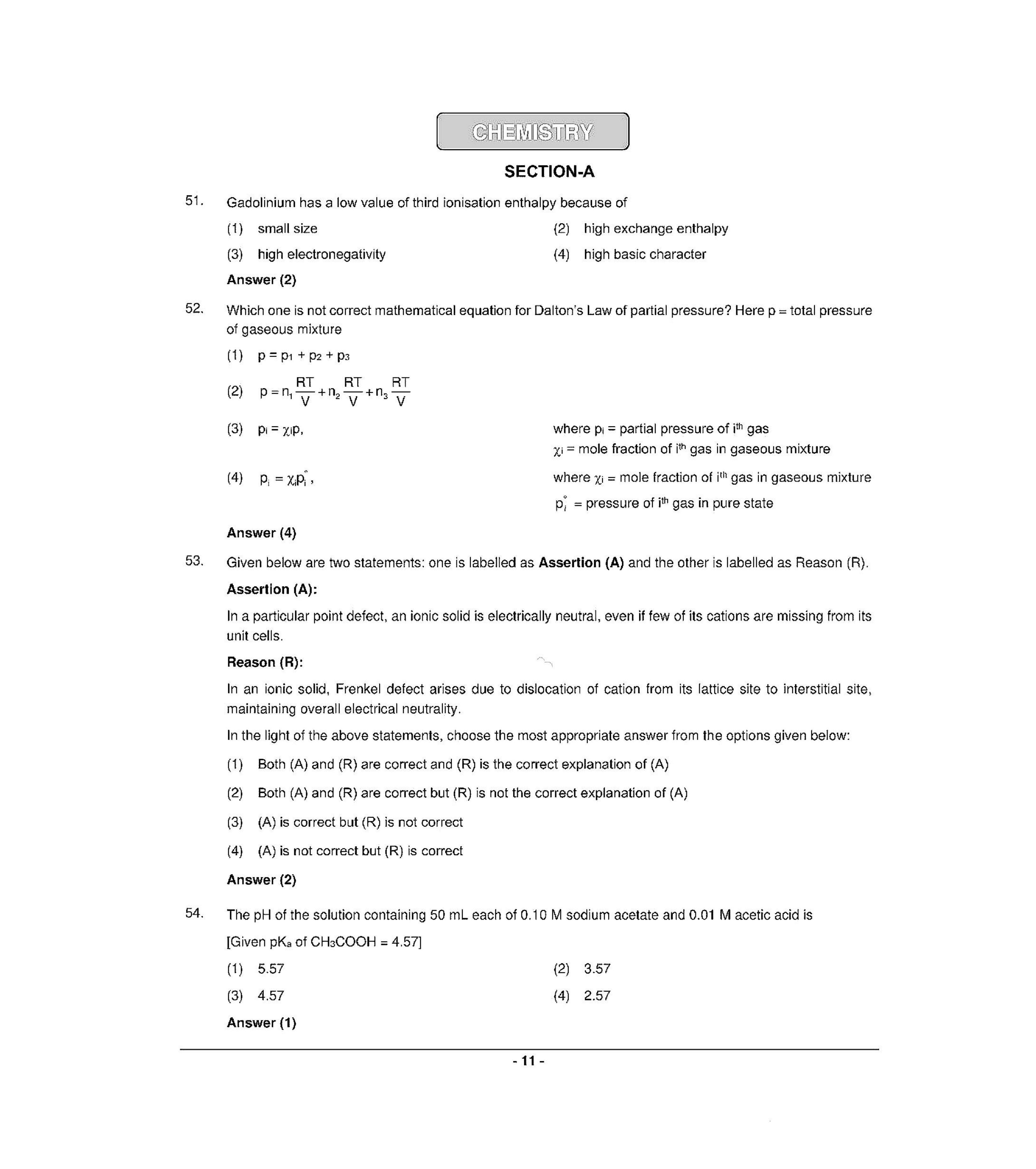NEET Q6 2022 Question Paper - Page 10