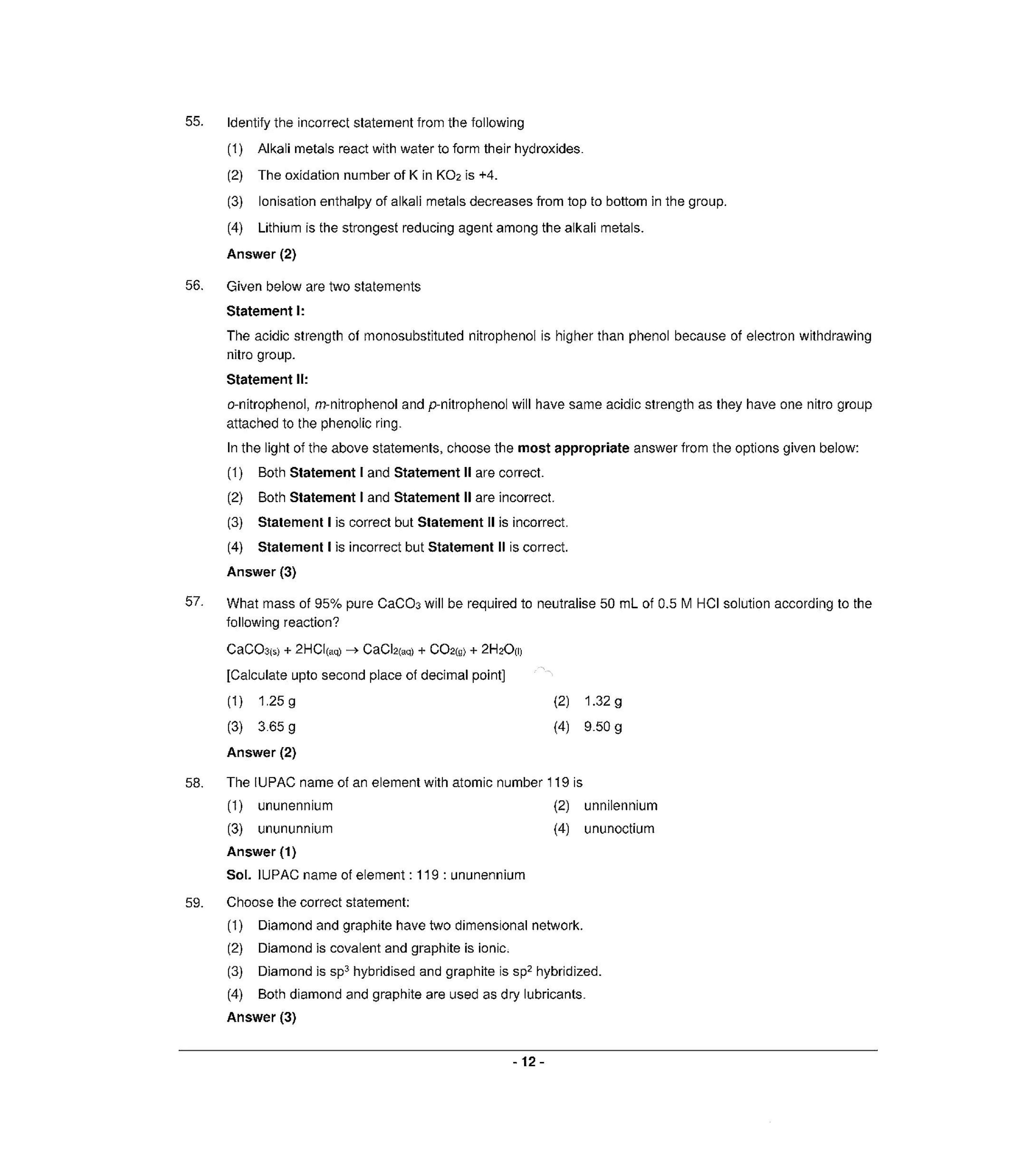 NEET Q6 2022 Question Paper - Page 11
