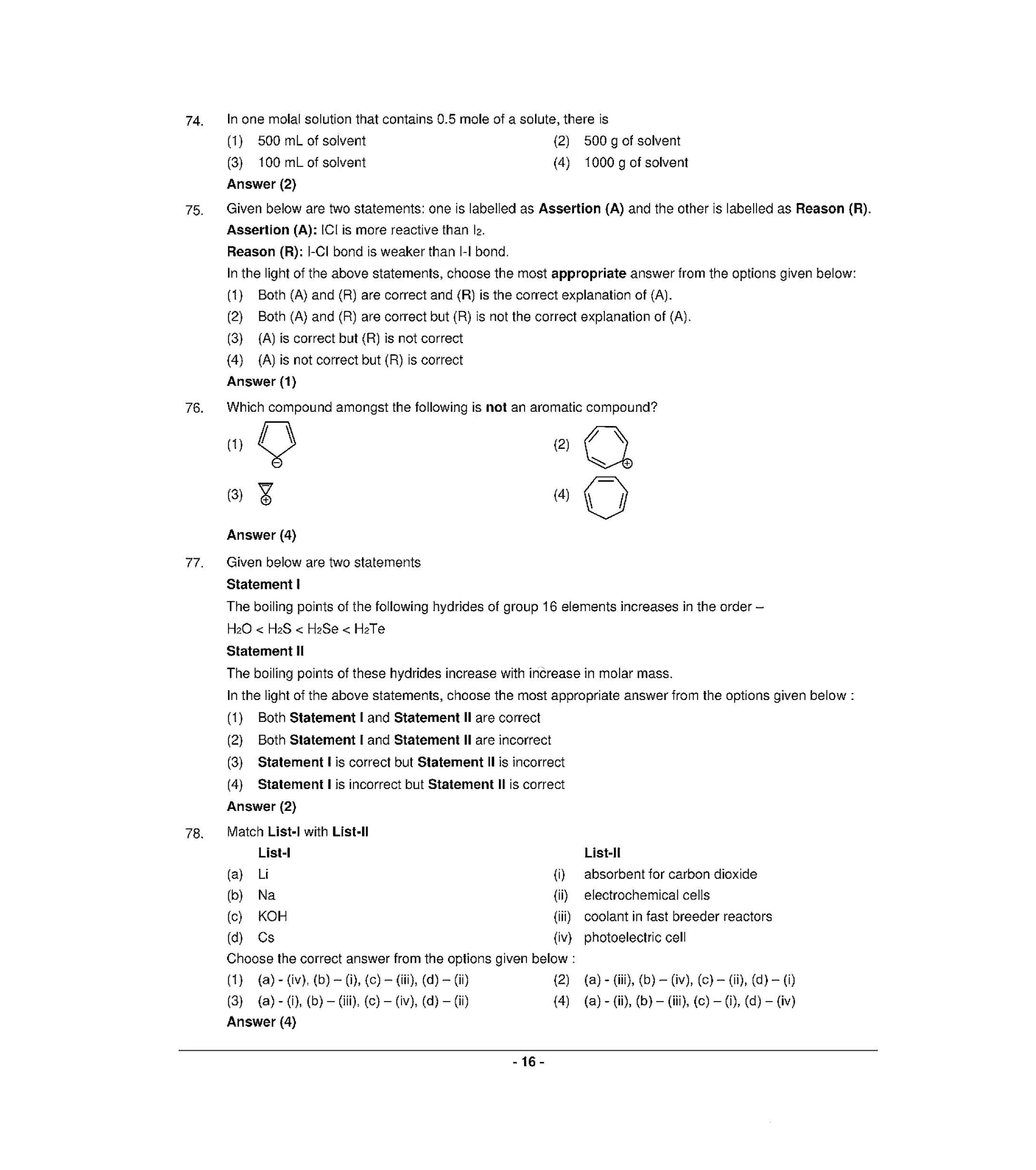 NEET Q6 2022 Question Paper - Page 15