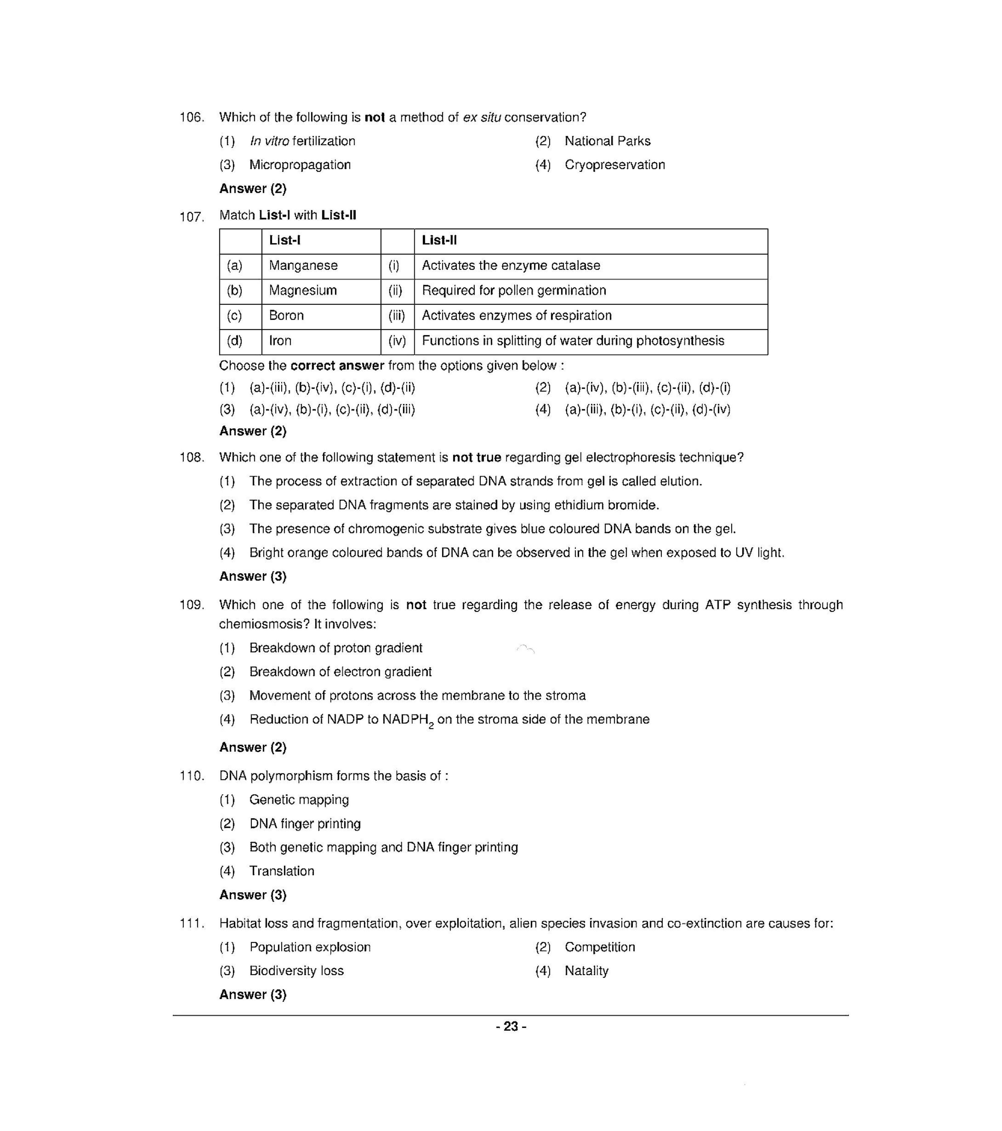 NEET Q6 2022 Question Paper - Page 22