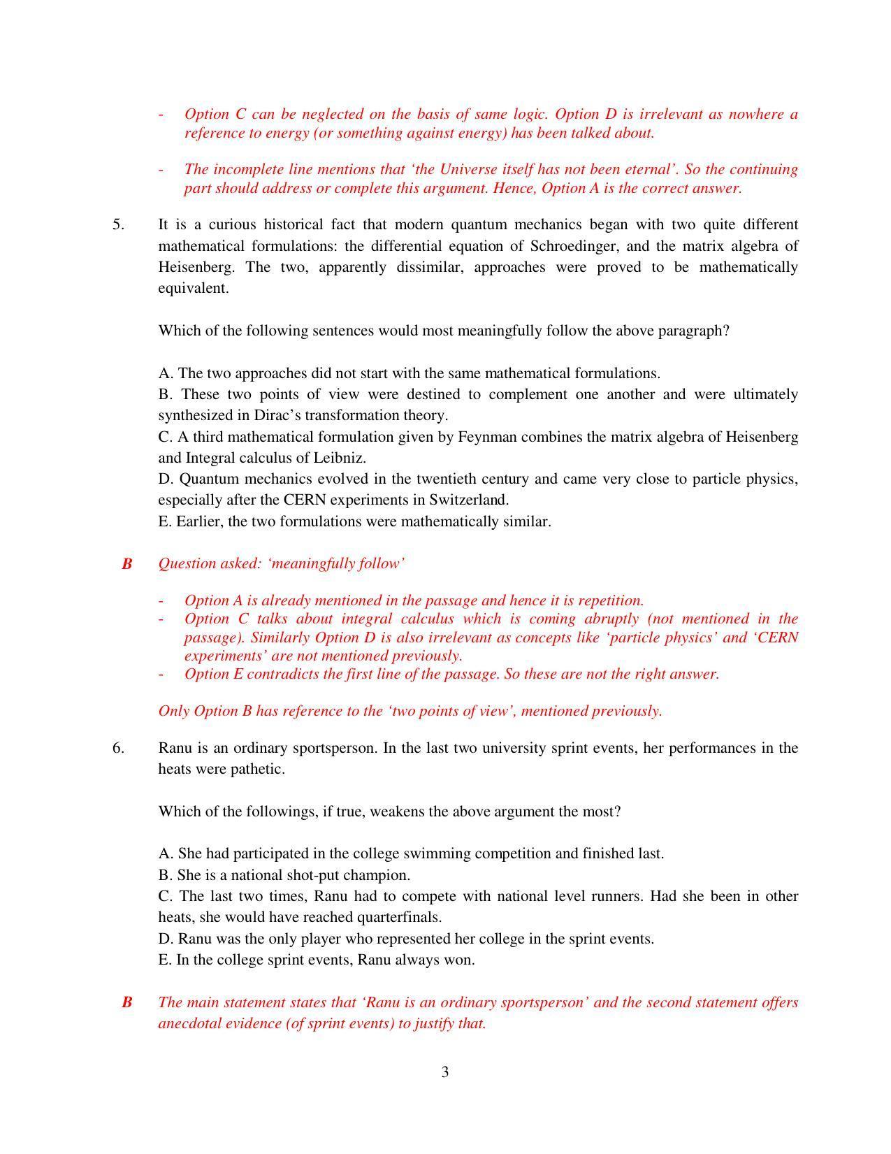 XAT 2015 Set D Question Papers - Page 4