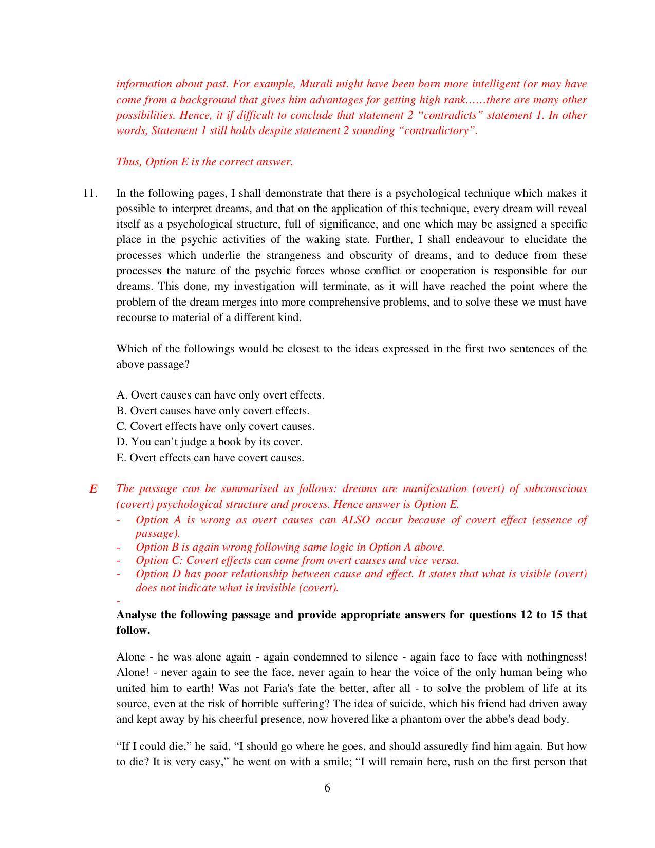 XAT 2015 Set D Question Papers - Page 7