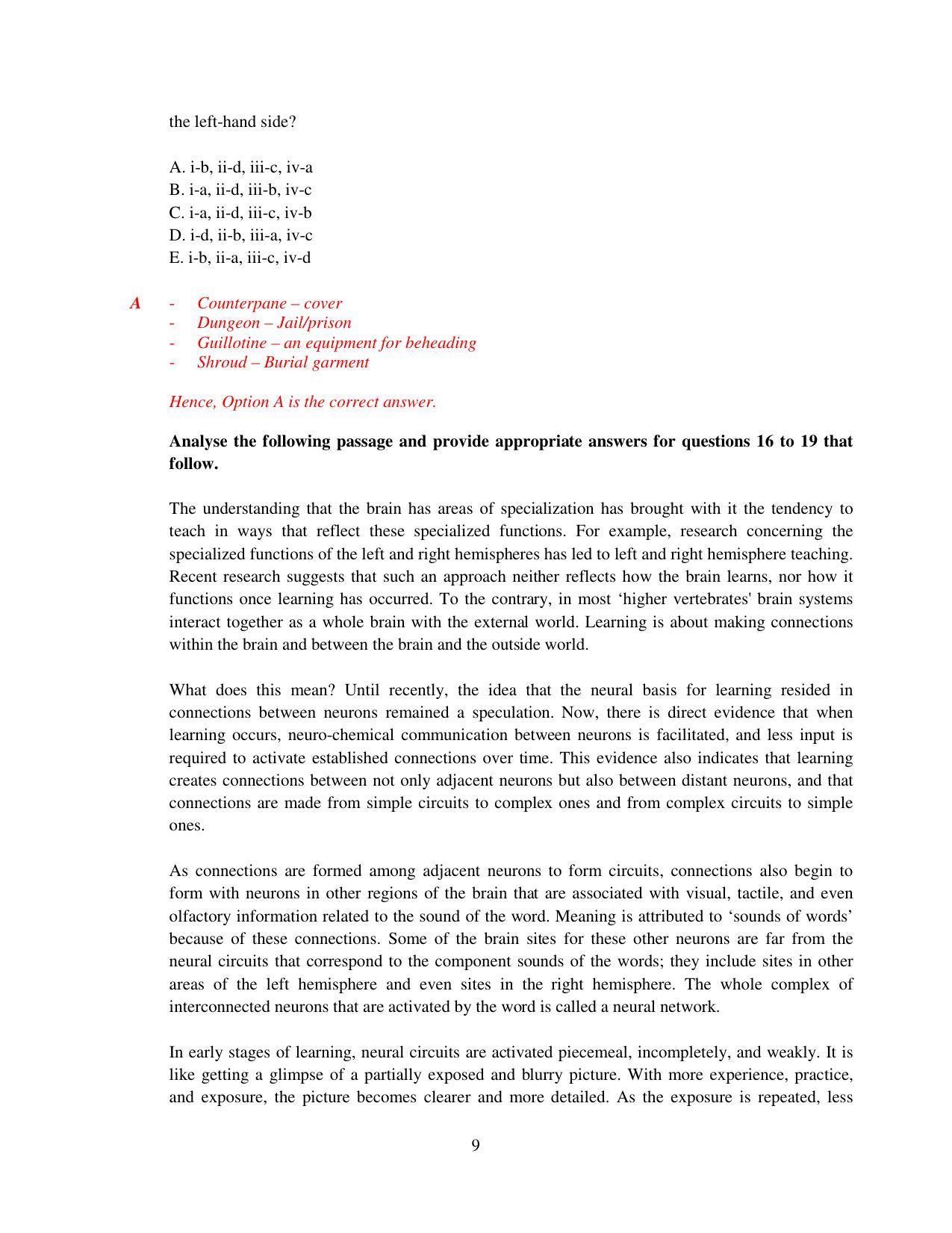 XAT 2015 Set D Question Papers - Page 10