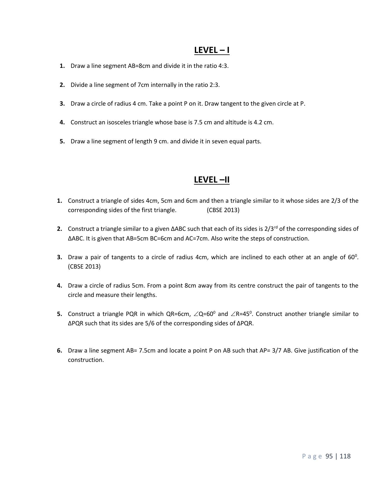CBSE Worksheets for Class 10 Maths Probability Assignment 7 - Page 2