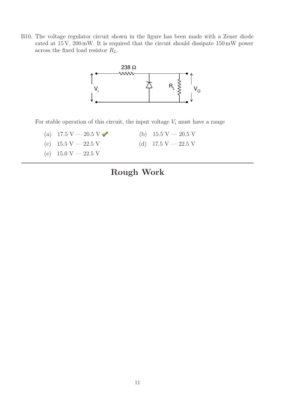 TIFR GS 2012 Physics X Question Paper - Page 13