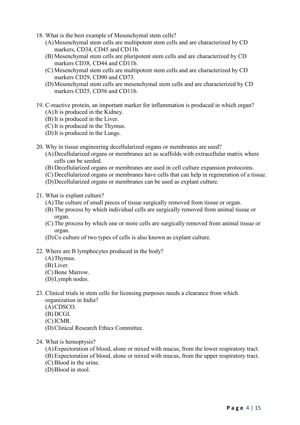 WB JEMAS (PG) FRMTS 2024 Question Paper - Page 6