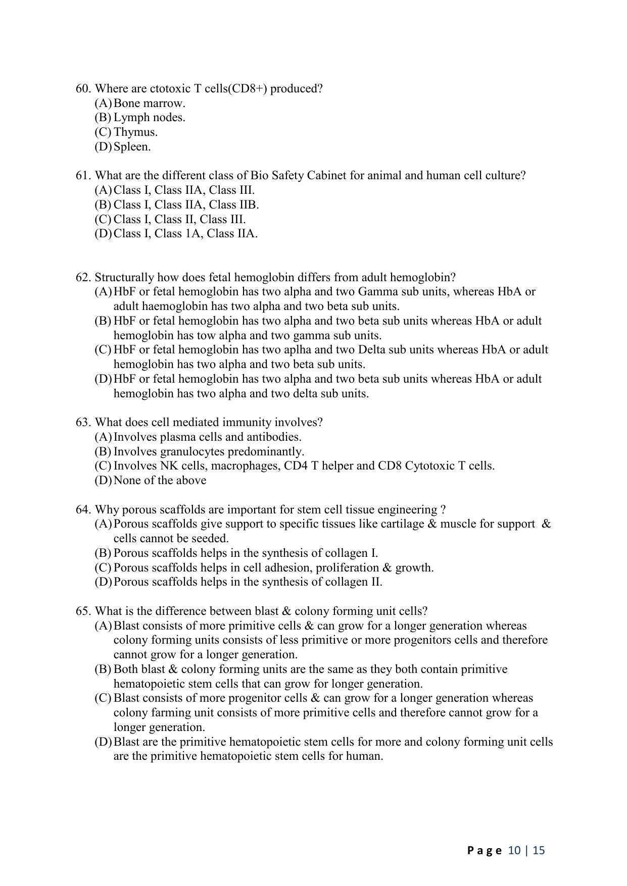 WB JEMAS (PG) FRMTS 2024 Question Paper - Page 12
