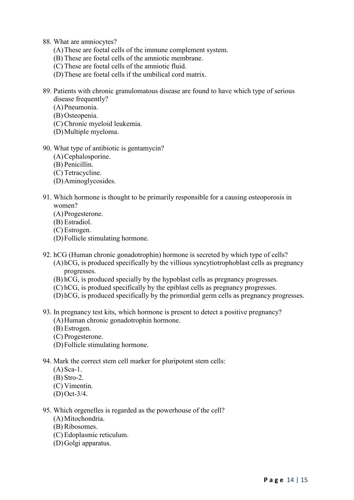 WB JEMAS (PG) FRMTS 2024 Question Paper - Page 16