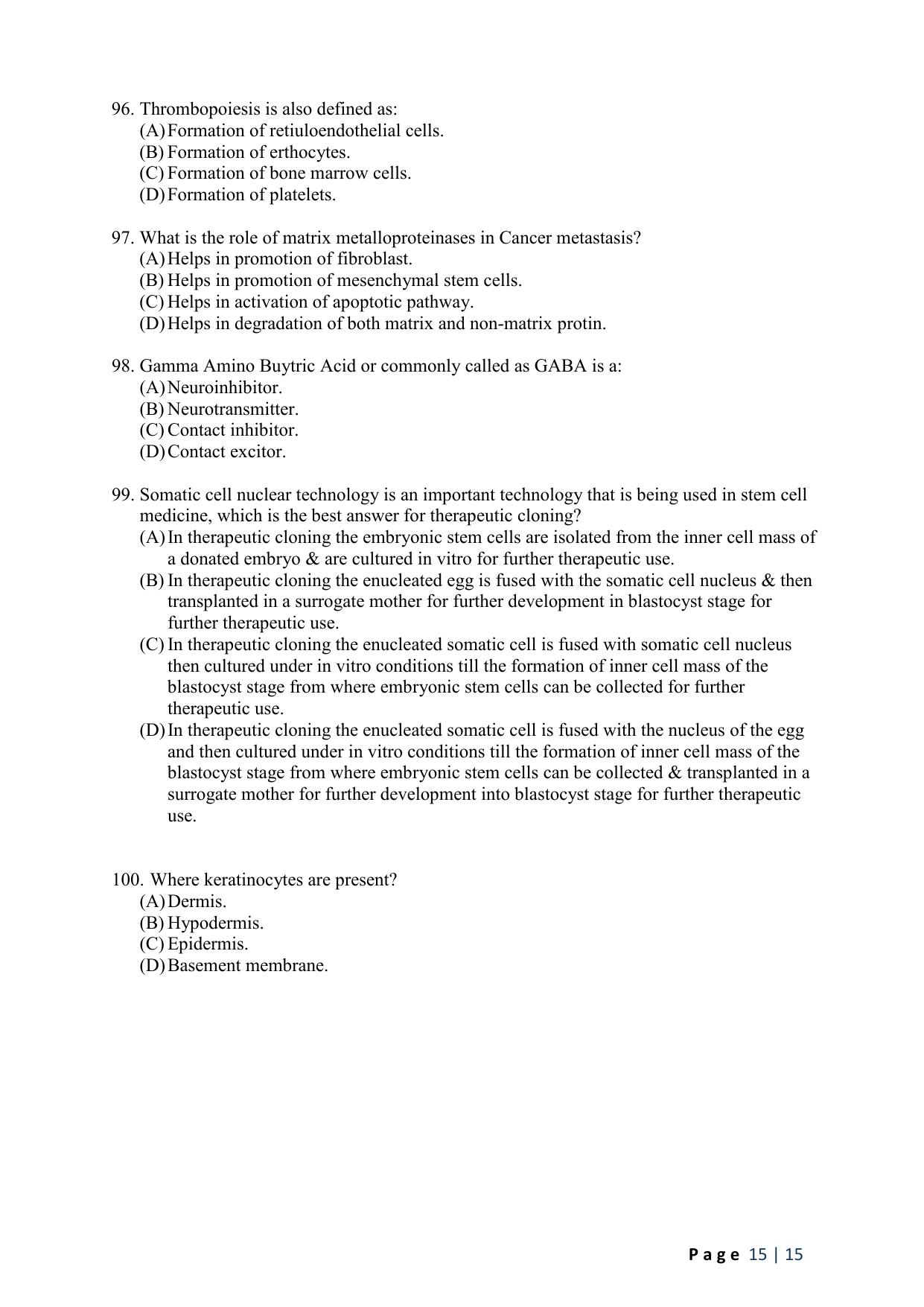 WB JEMAS (PG) FRMTS 2024 Question Paper - Page 17