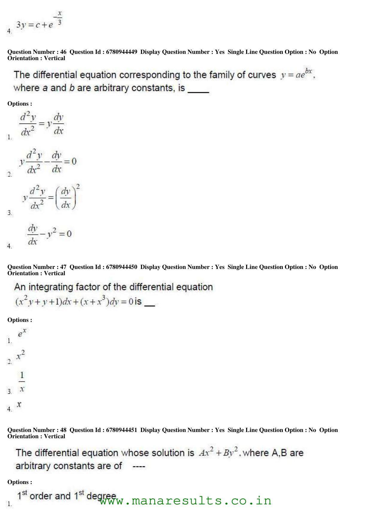 AP ECET 2017 Chemical Engineering Old Previous Question Papers - Page 16