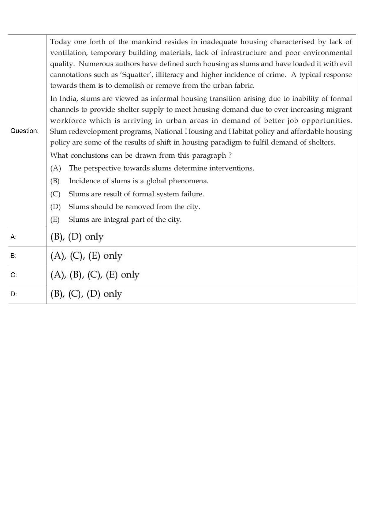 JEE Mains 2022: B Arch & B Planning Malayalam (Shift 1) 30-07-2022 Question Paper - Page 73