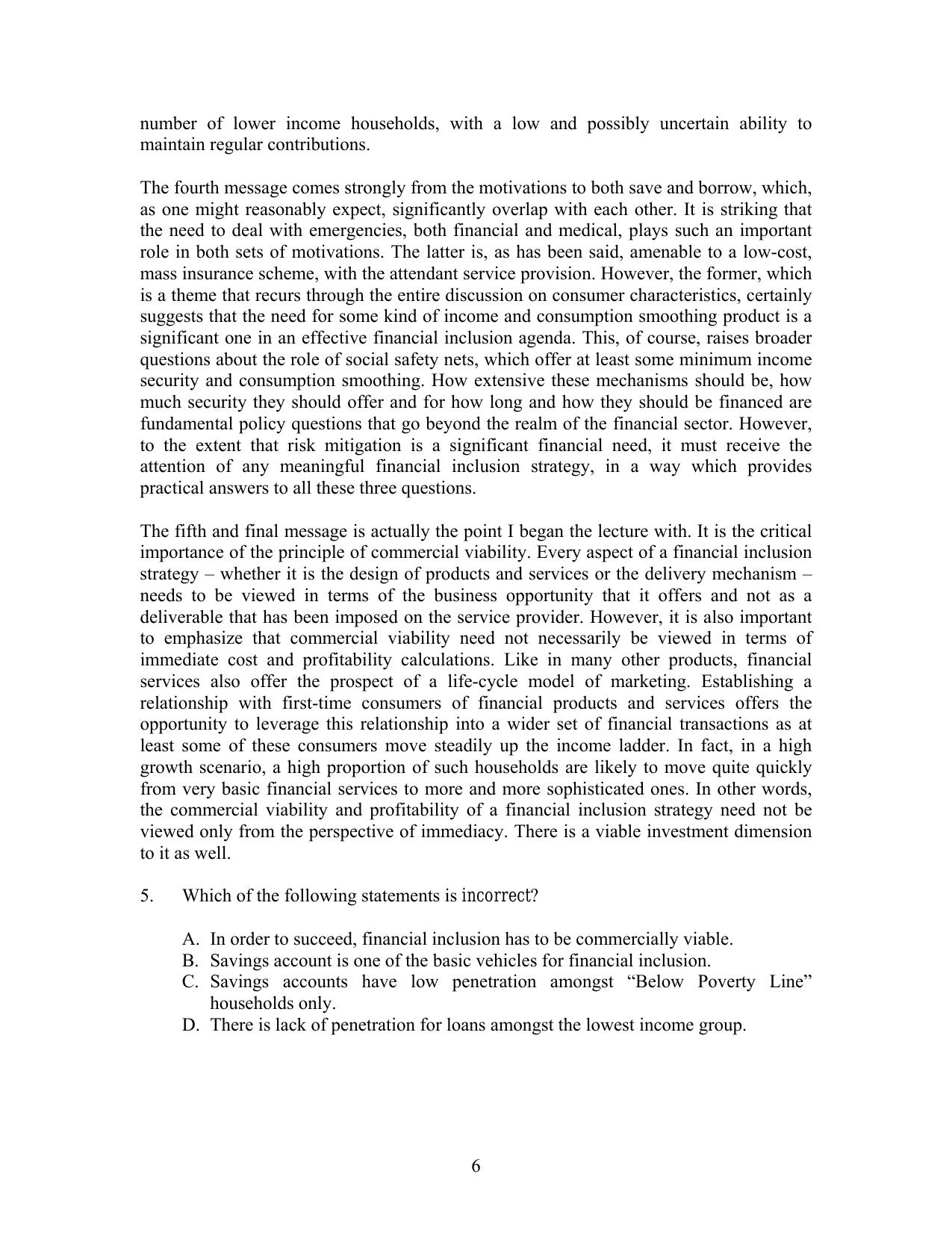 IIFT 2012 Question Paper - Page 6