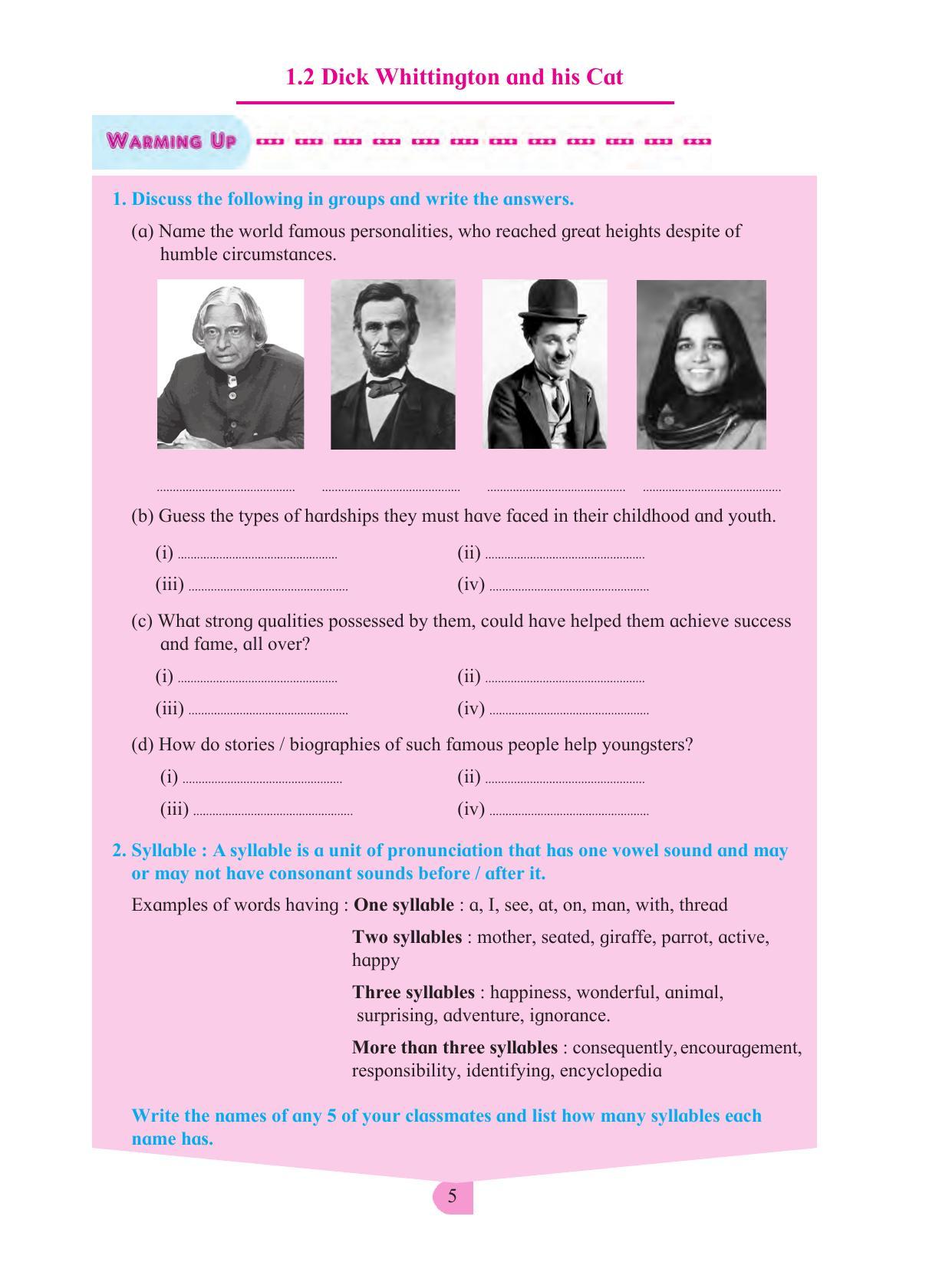 Maharashtra Board Class 8 English Textbook - Page 15
